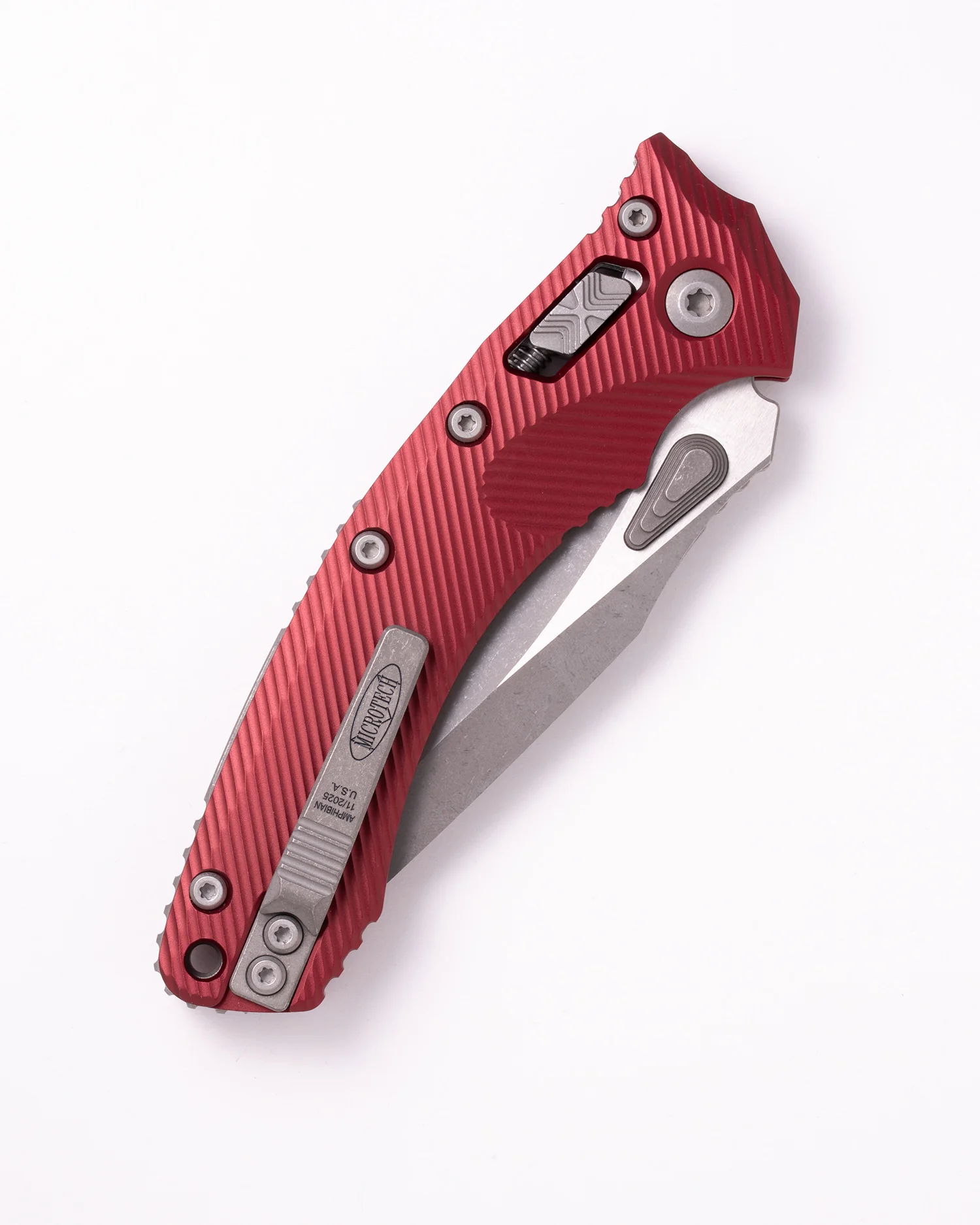 Amphibian® - RAM-LOK™ S/E Apocalyptic® Part Serrate Fluted Aluminum Merlot (137RL-11APFLMR) - Image 2