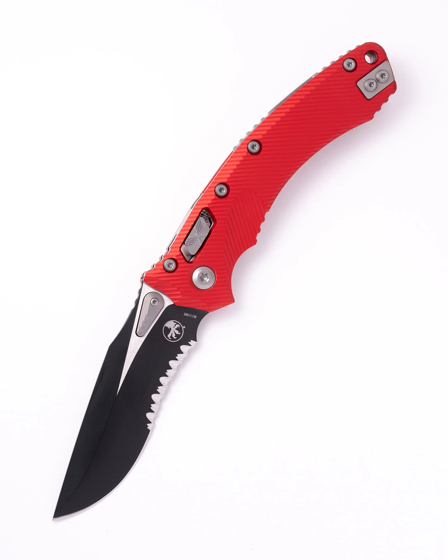 Amphibian® - RAM-LOK™ S/E Black Part Serrate Fluted Aluminum Red (137RL-2FLRD)