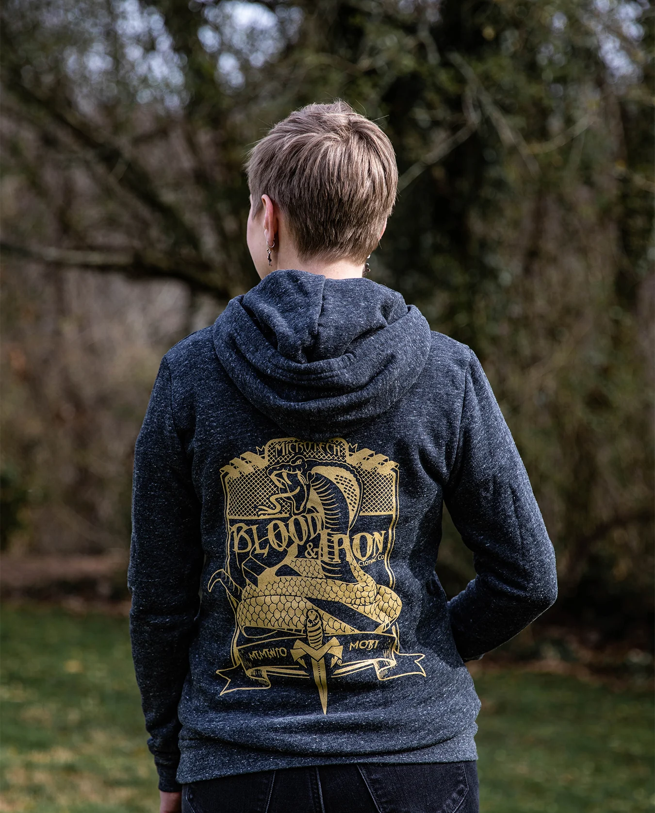 Blood & Iron Tri-blend Fleece Pullover - Image 2