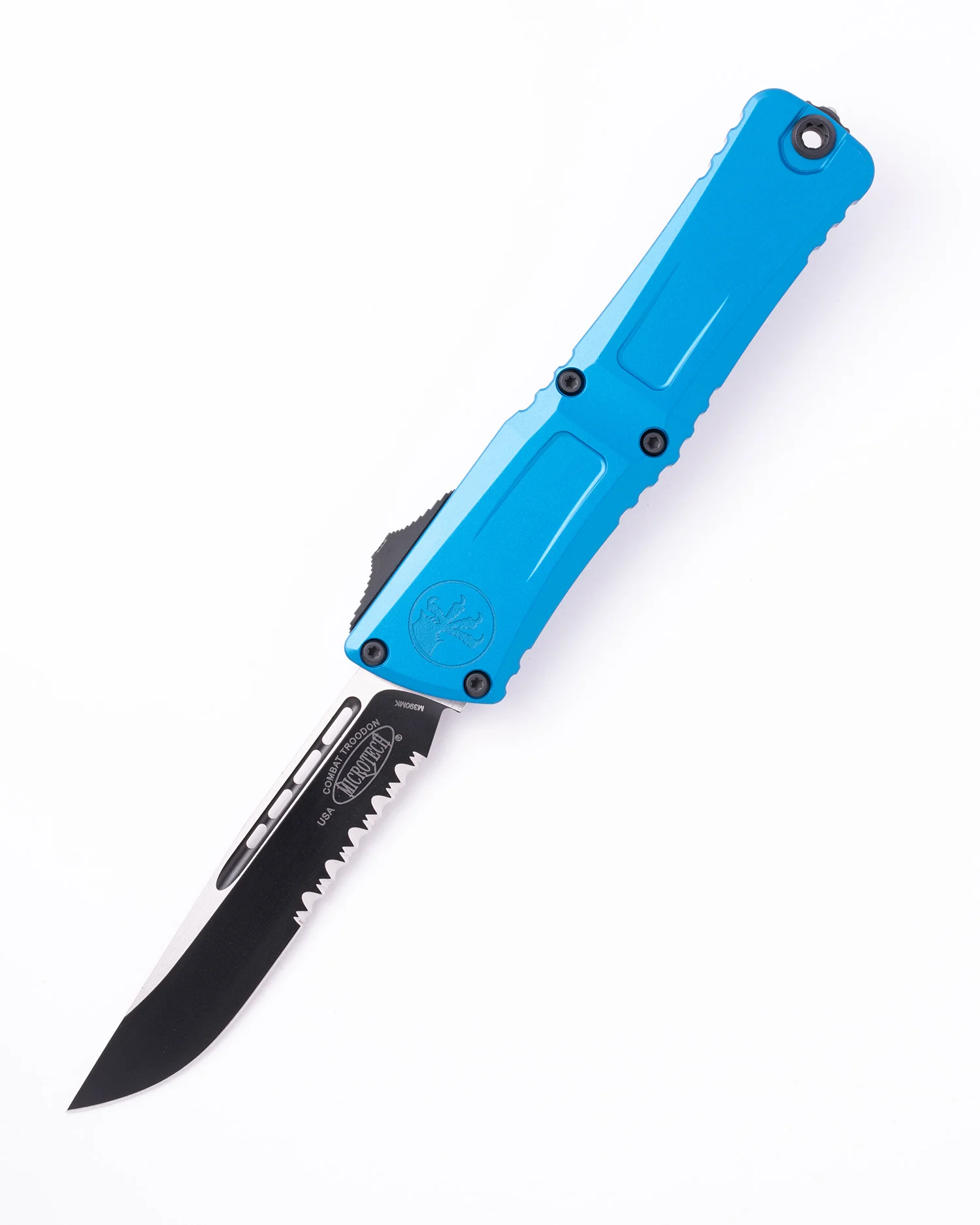 Combat Troodon® S/E Gen III Black Part Serrate Blue (1143-2BL)