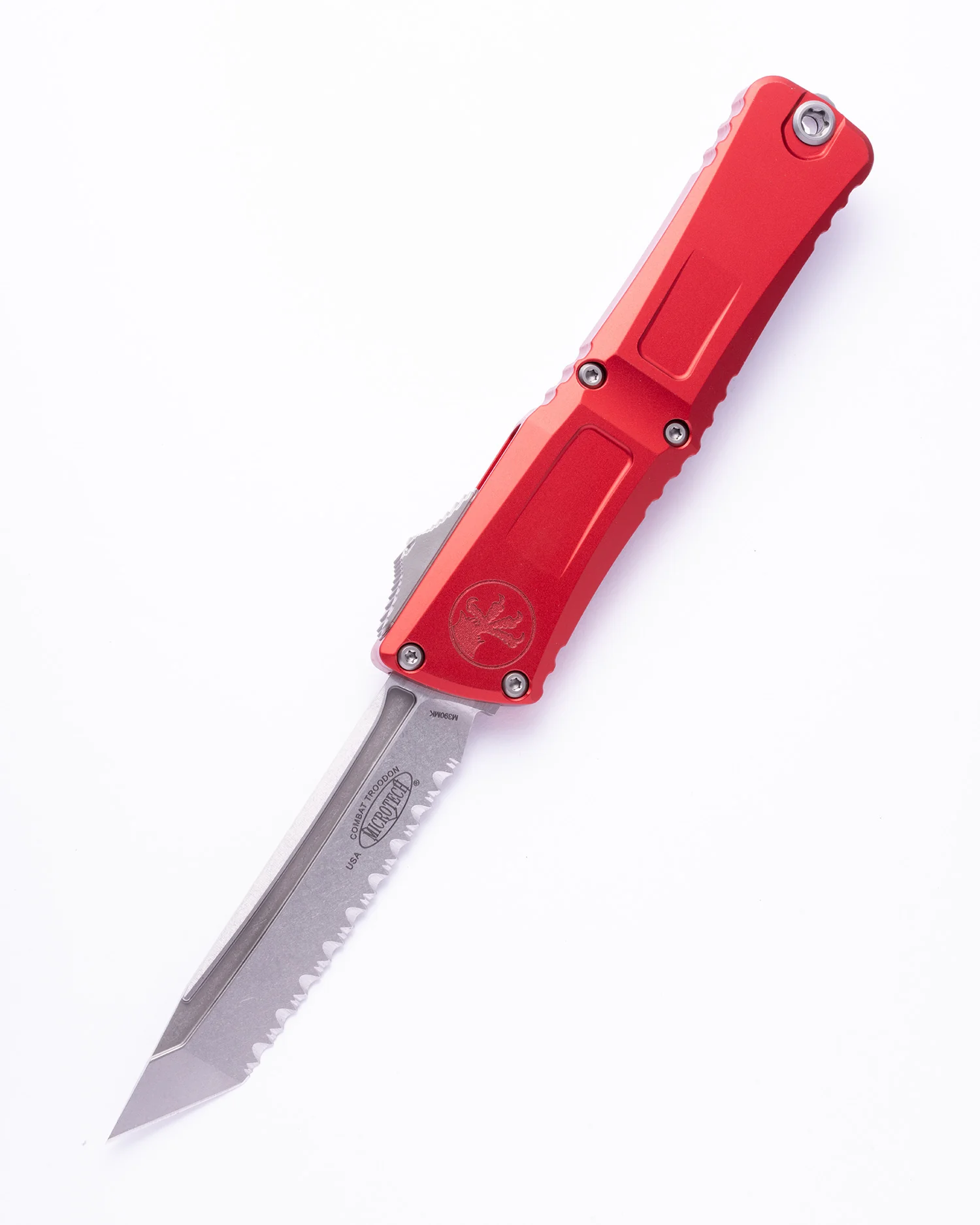 COMBAT TROODON GEN III T/E STONEWASH FULL SERRATE RED (1144-12RD)