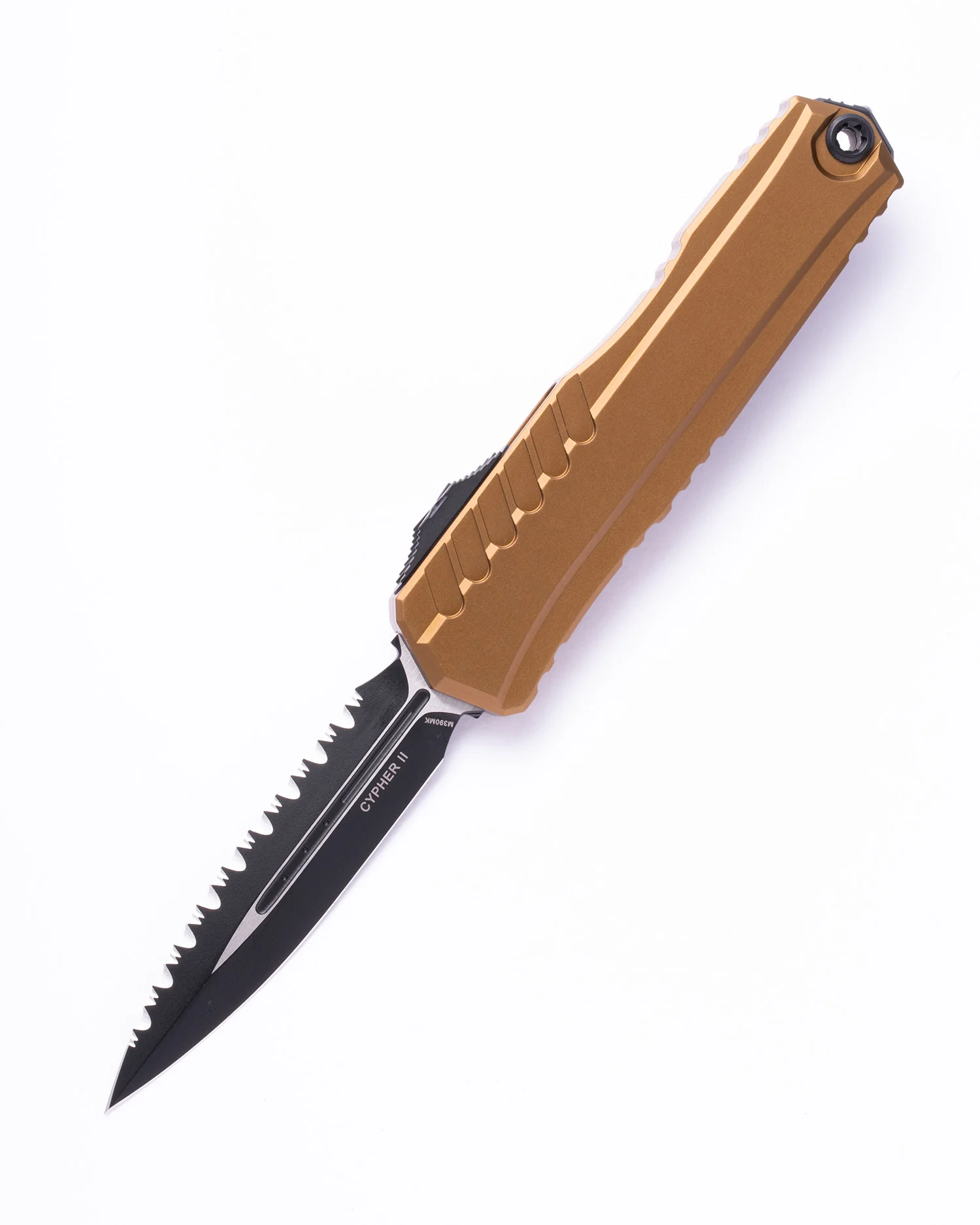 Cypher® II D/E Tan Full Serrated (1242-3TA)