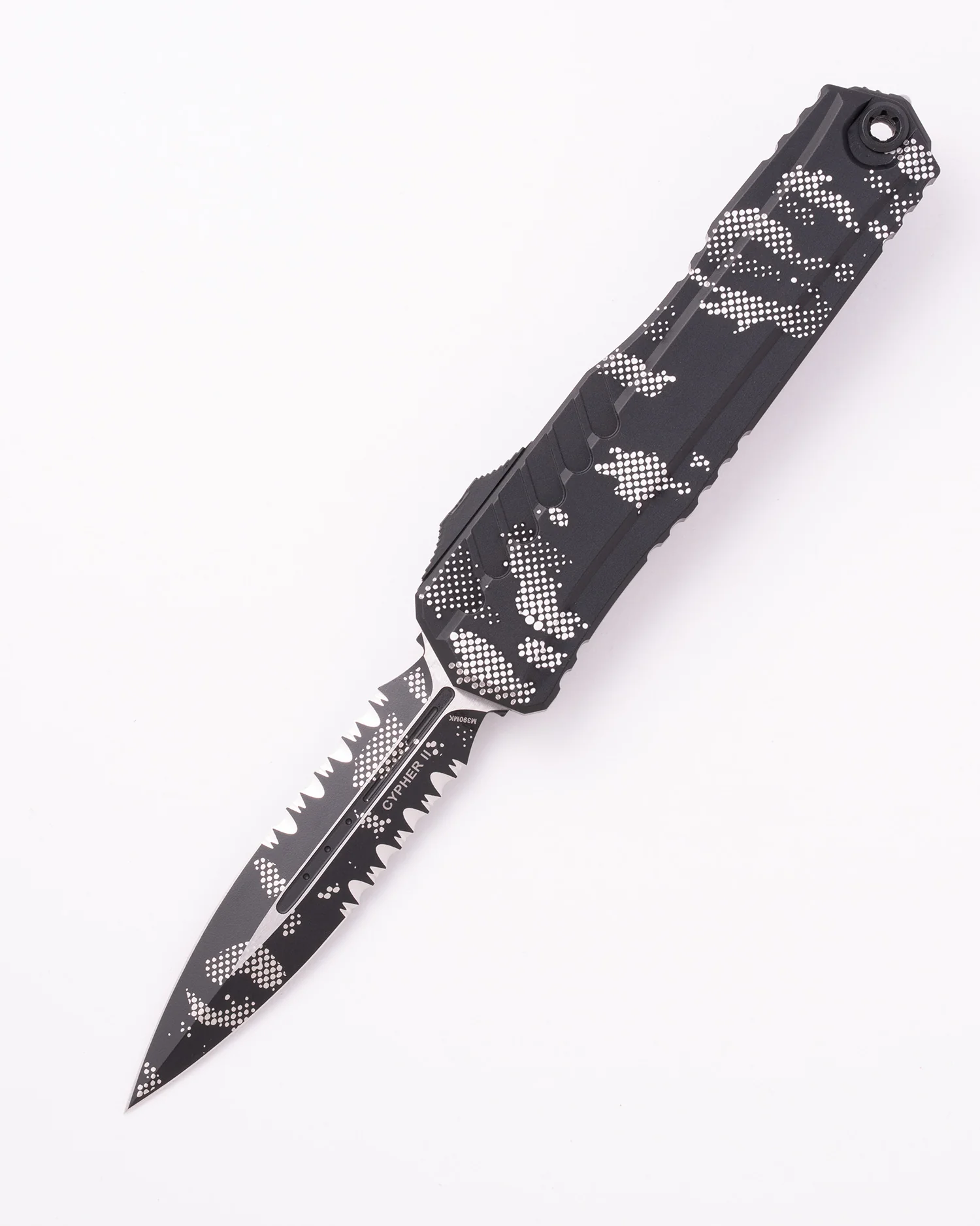 CYPHER II D/E BLACK PART SERRATE PIXEL CAMO (1242-2PXC)
