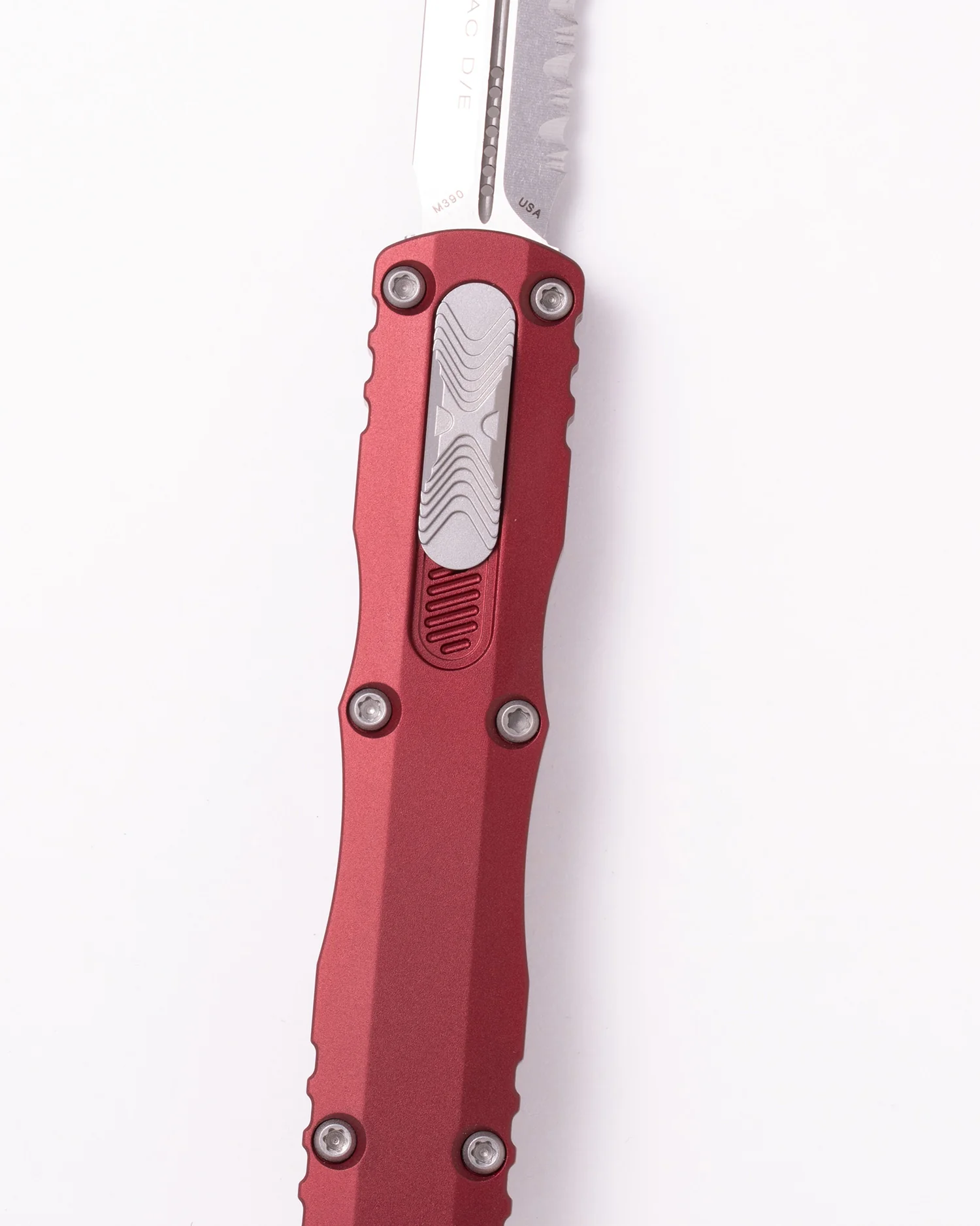 DIRAC D/E STONEWASH FULL SERRATE MERLOT (225-12MR) - Image 3