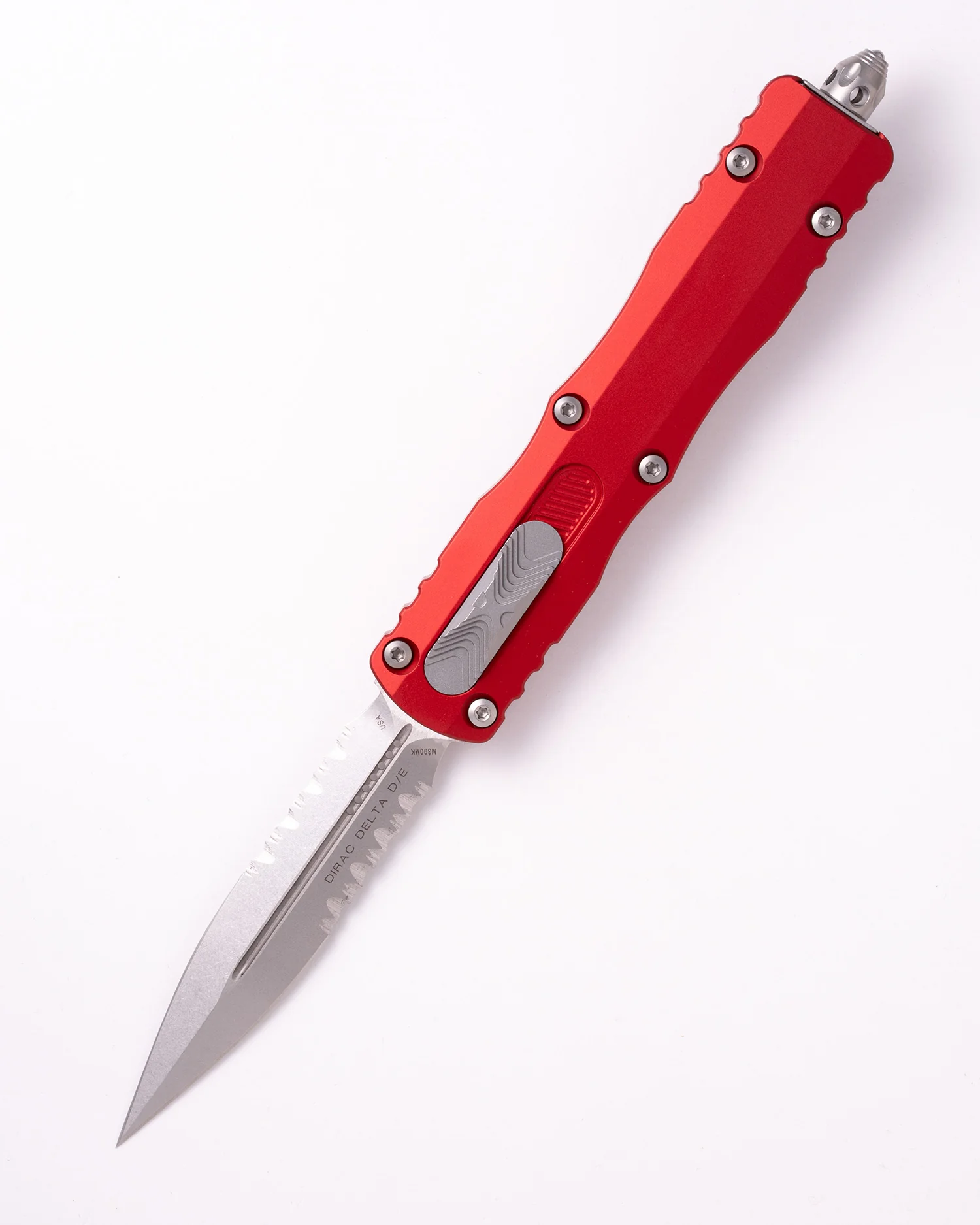 Dirac Delta® D/E Stonewash Part Serrate Red (227-11RD)