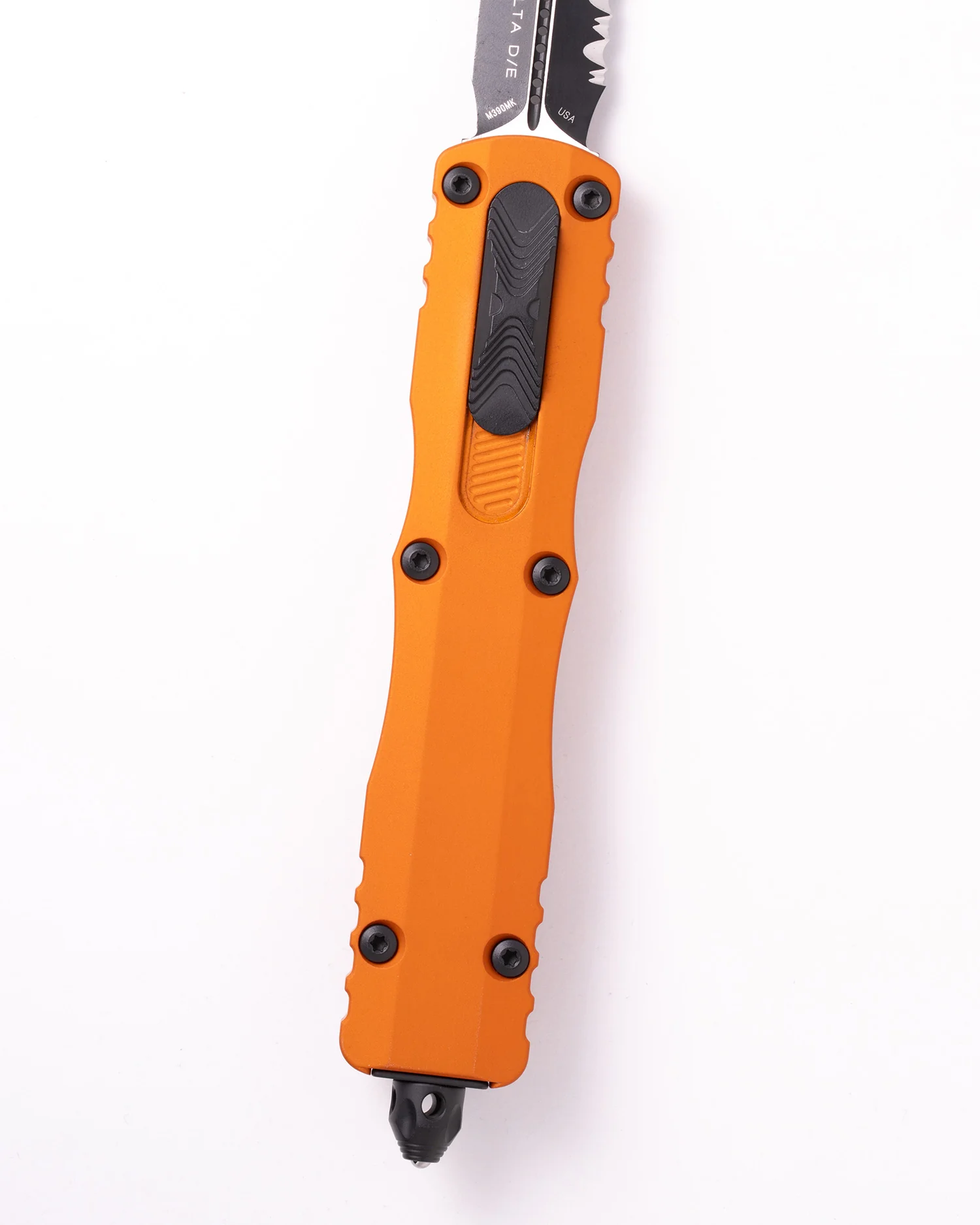 DIRAC DELTA D/E BLACK FULL SERRATE ORANGE TANGERINE (227-3OT) - Image 3