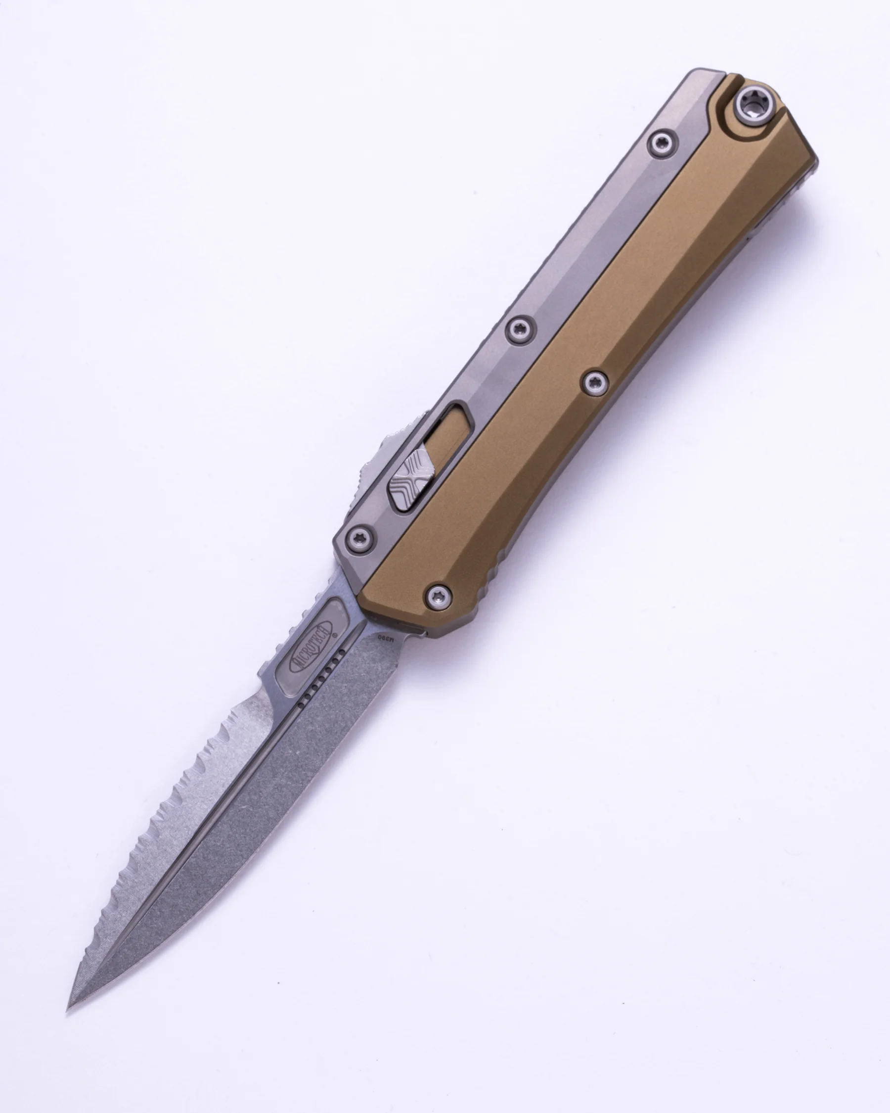 Glykon Bayonet OD Green Stonewash Partial Serrated Nickel Boron Internals (184-11OD)