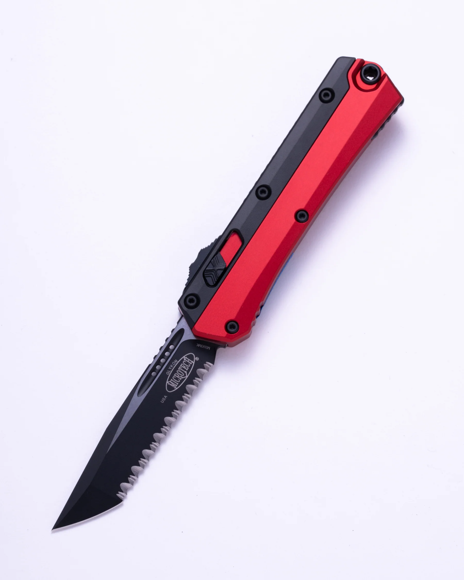 GLYKON T/E BLACK FULL SERRATE RED (185-3RD) FACTORY SECOND