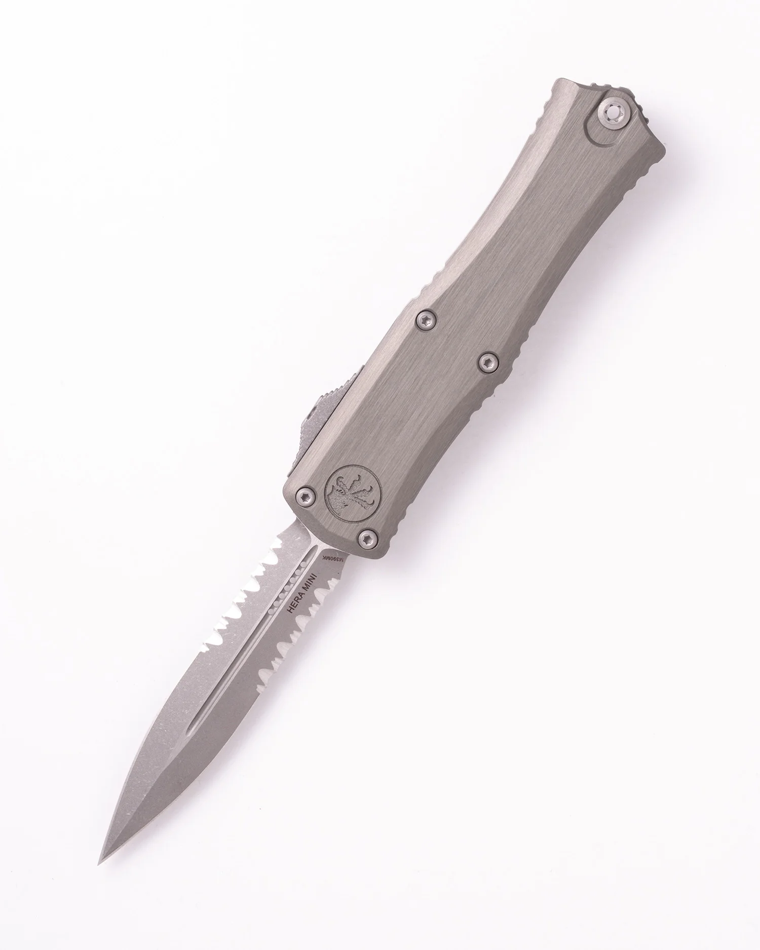 Hera® II Mini D/E Apocalyptic® Partial Serrated Natural Clear (1702M-11APNC)
