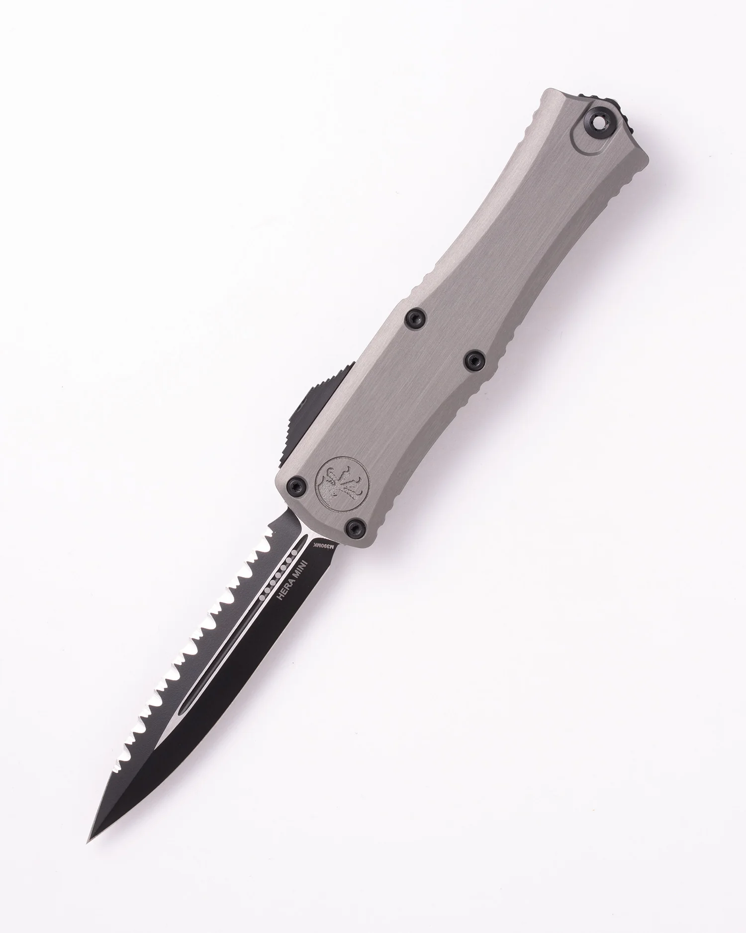 Hera® II Mini D/E Black Full Serrate Natural Clear (1702M-3NC)