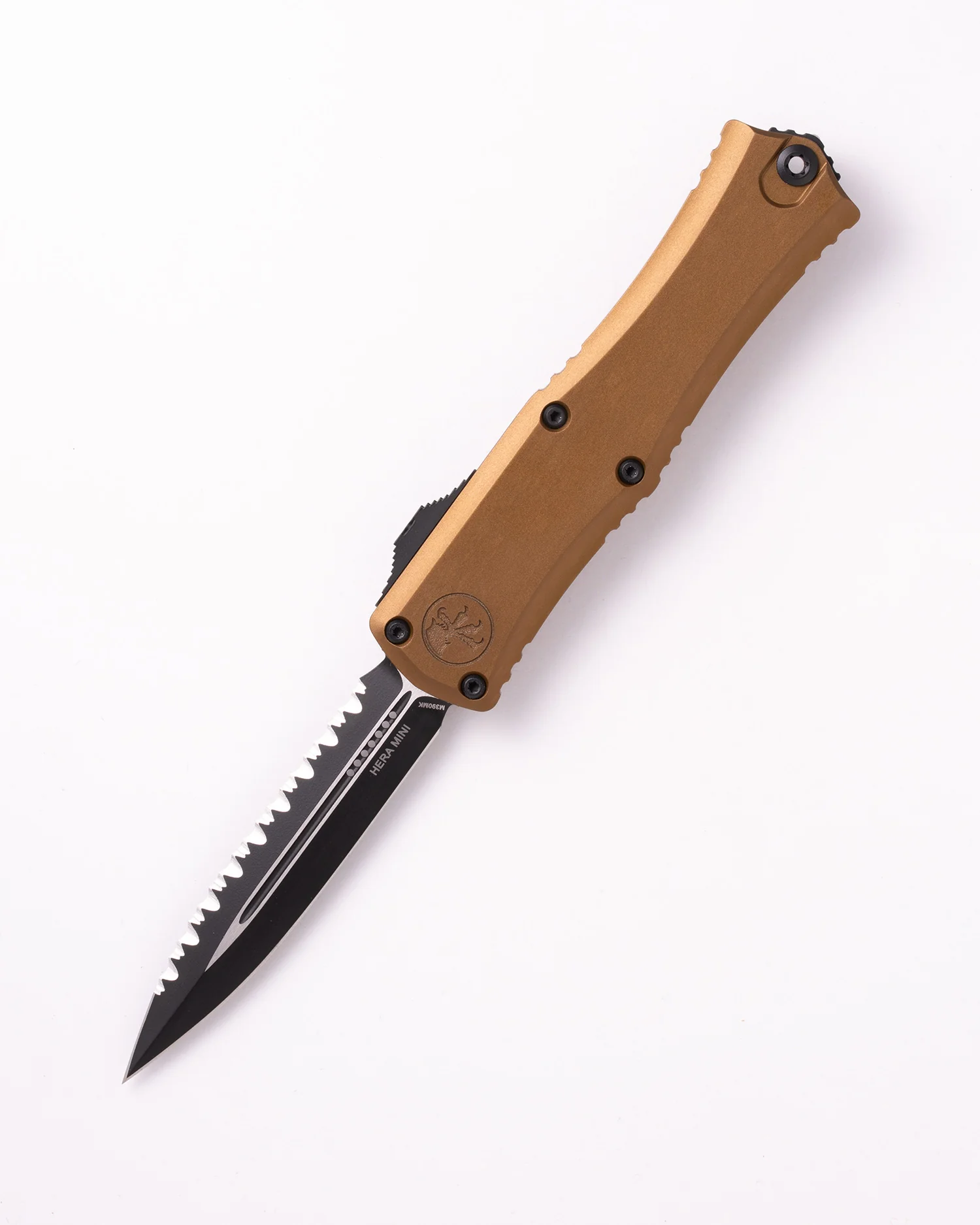 Hera® II Mini D/E Black Full Serrate Tan (1702M-3TA)