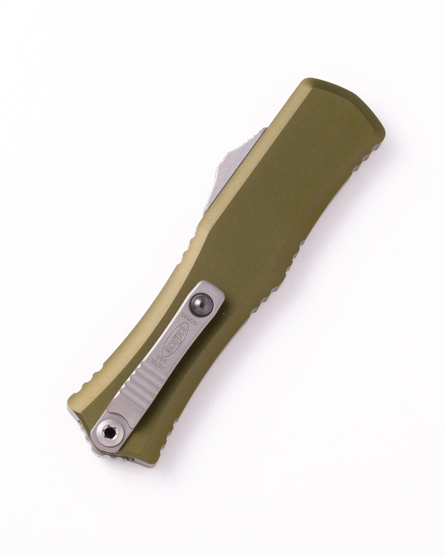 Hera® II Mini D/E Stonewash Part Serrate OD Green (1702M-11OD) - Image 2