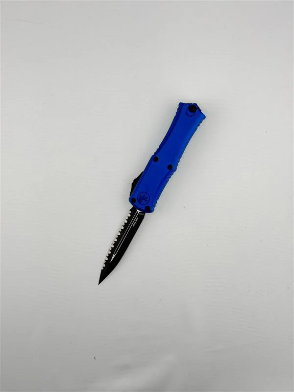 HERA II MINI D/E BLACK FULL SERRATE BLUE (1702M-3BL) FACTORY SECOND