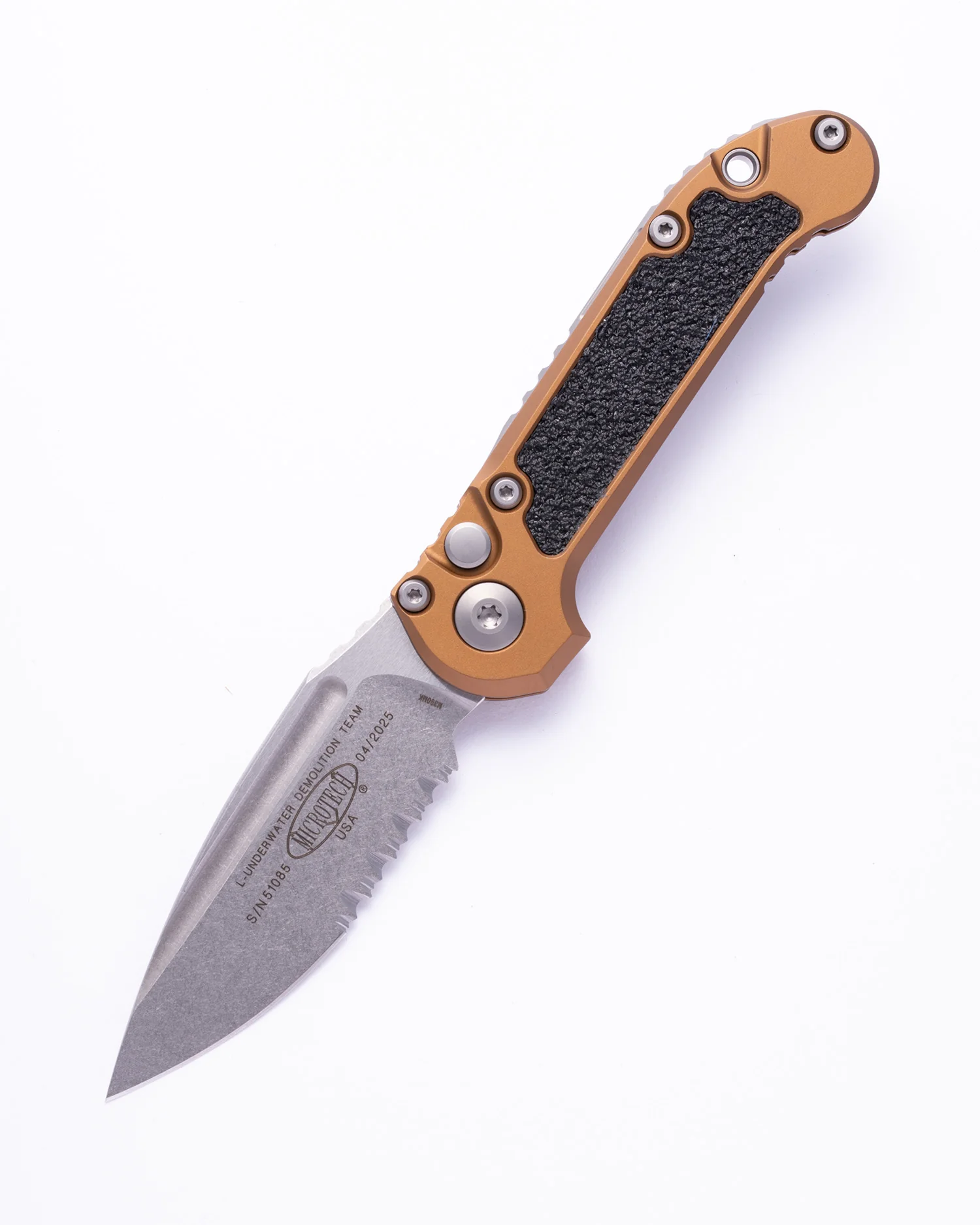 L.U.D.T.® S/E Gen III Tan Stonewash Partial Serrated (1135-11TA)