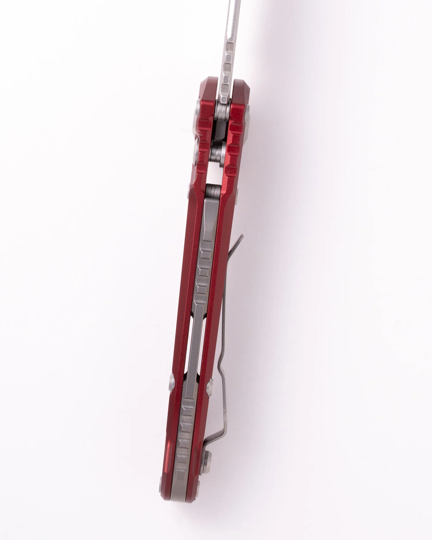 L.U.D.T.® T/E Gen III Stonewash Partial Serrated Merlot (1136-11MR) - Image 3