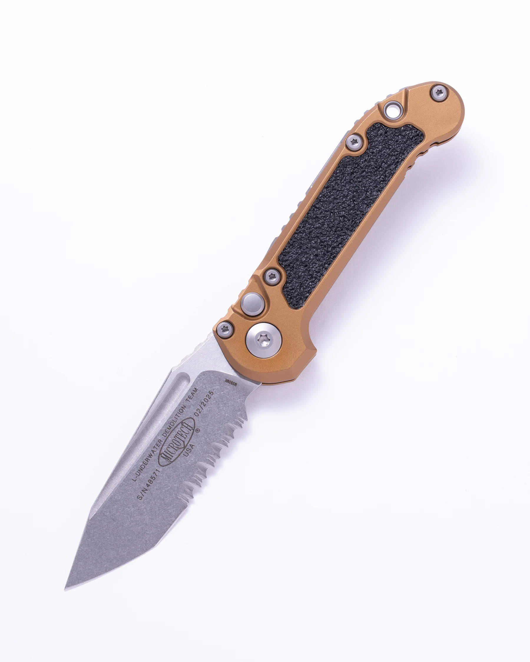 L.U.D.T.® T/E Gen III Tan Stonewash Partial Serrated (1136-11TA)