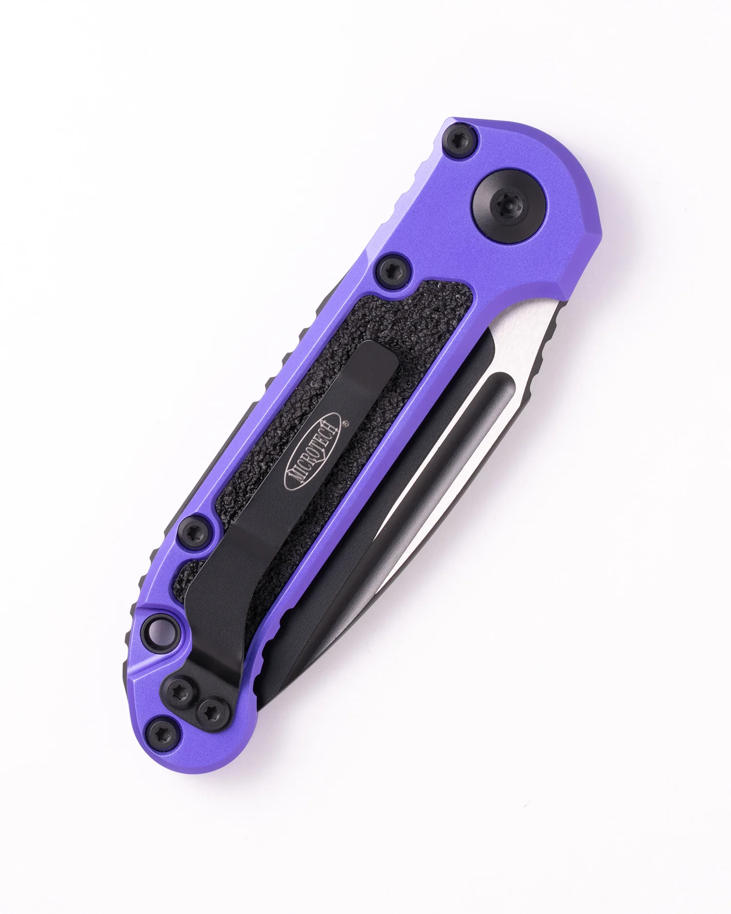 L.U.D.T. BLACK STANDARD BLADE PURPLE HANDLE (1135-1PU) - Image 2