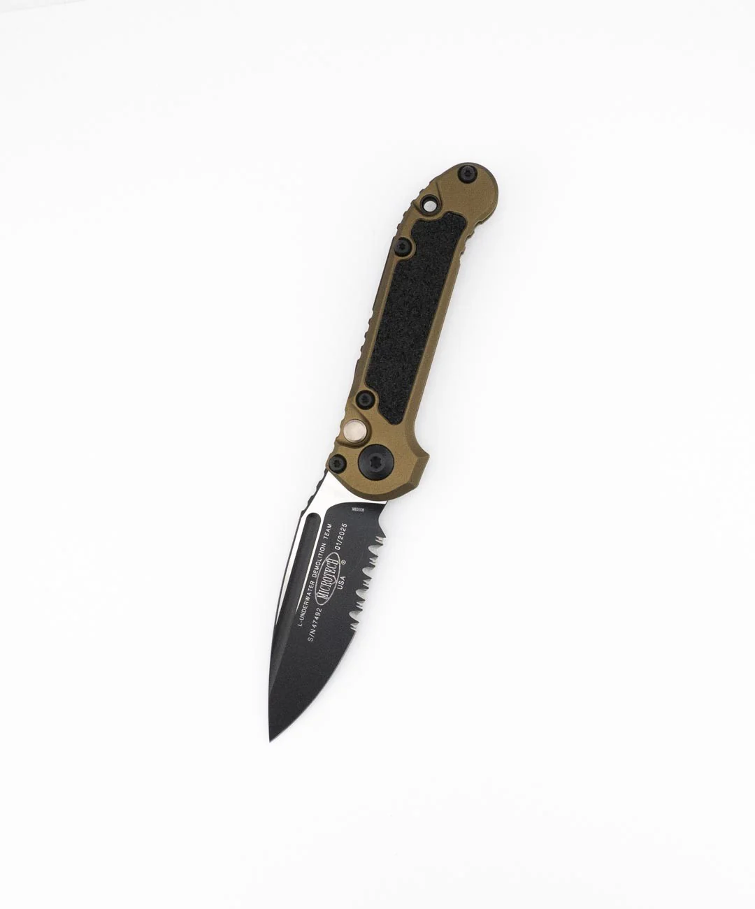 LUDT S/E Generation III OD Green Partially Serrated (1135-2OD) FACTORY SECOND