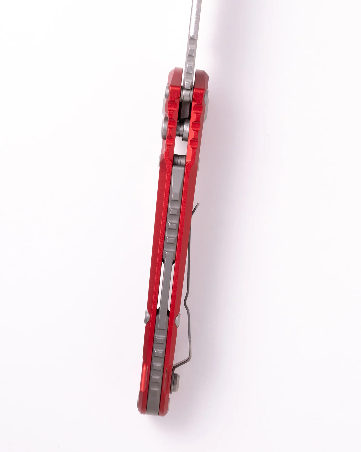 LUDT T/E Generation III Stonewash Red Partially Serrated (1136-11RD) - Image 3