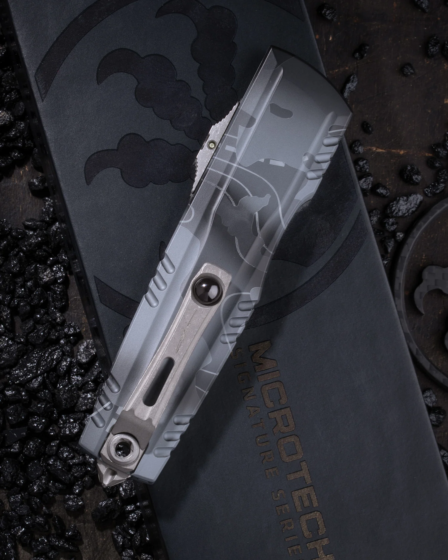 LUMINARY ZBP D/E STANDARD TOPOGRAPHIC URBAN CAMO TRITIUM BUTTON INSERT SIGNATURE SERIES (1270-1TPUCS) - Image 2