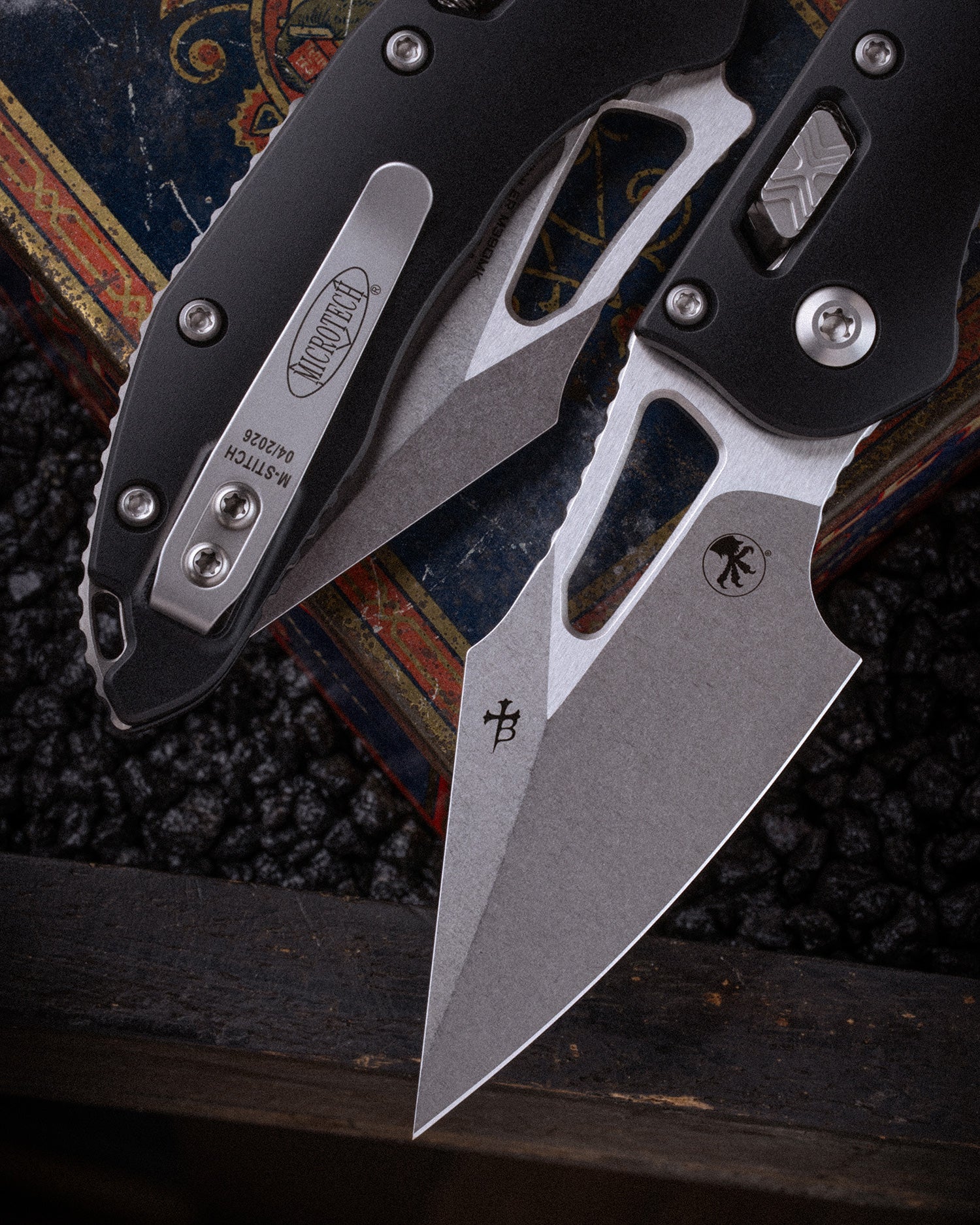 M-Stitch RAM-LOK® Stonewash Standard Slab Aluminum Black (169MRL-10) - Image 2