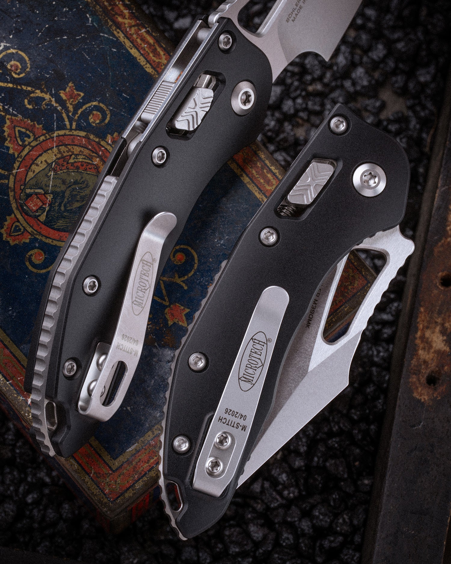 M-Stitch RAM-LOK® Stonewash Standard Slab Aluminum Black (169MRL-10) - Image 3
