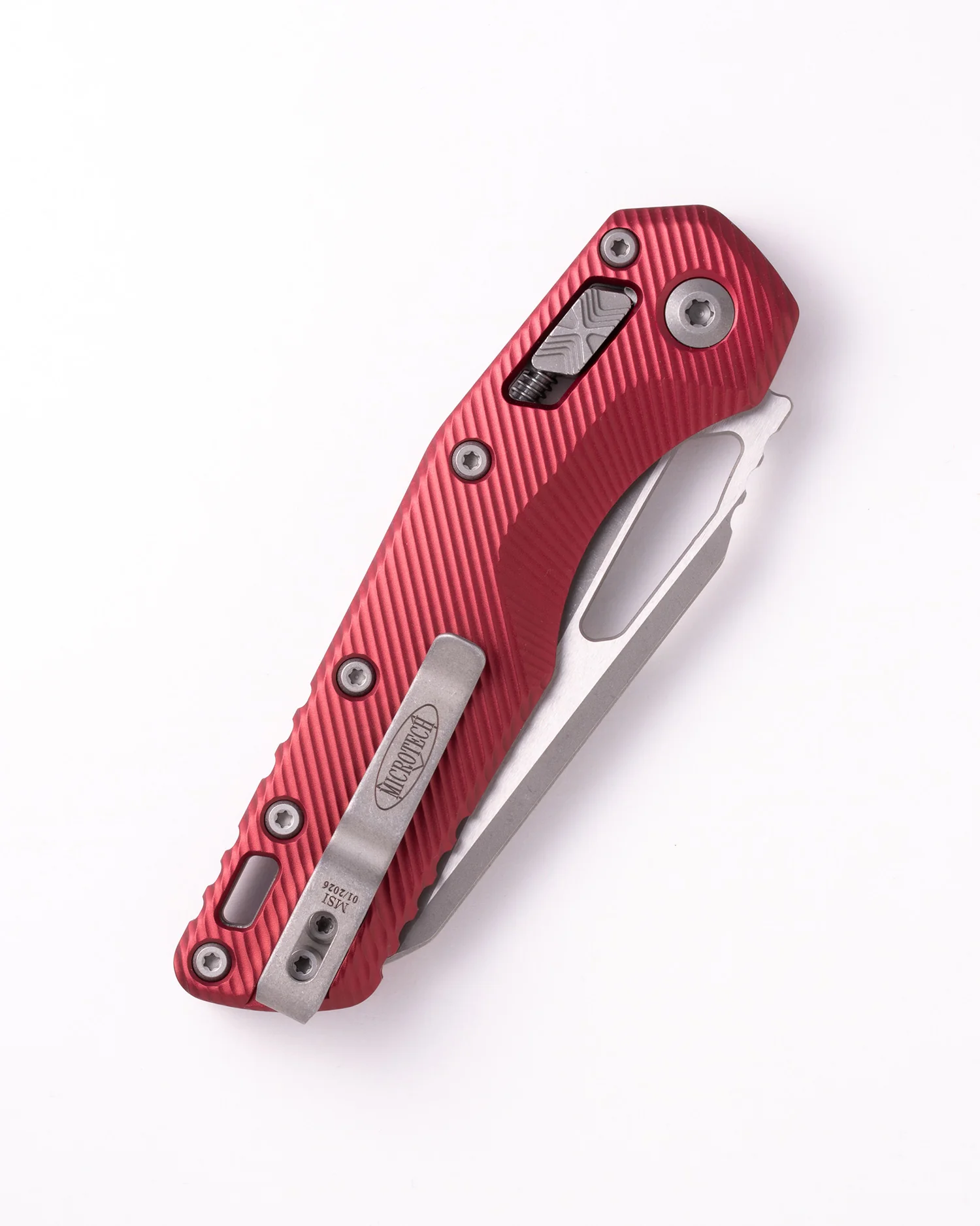 MSI® S/E Apocalyptic® Full Serrate Fluted Aluminum Merlot (210-12APFLMR) - Image 2