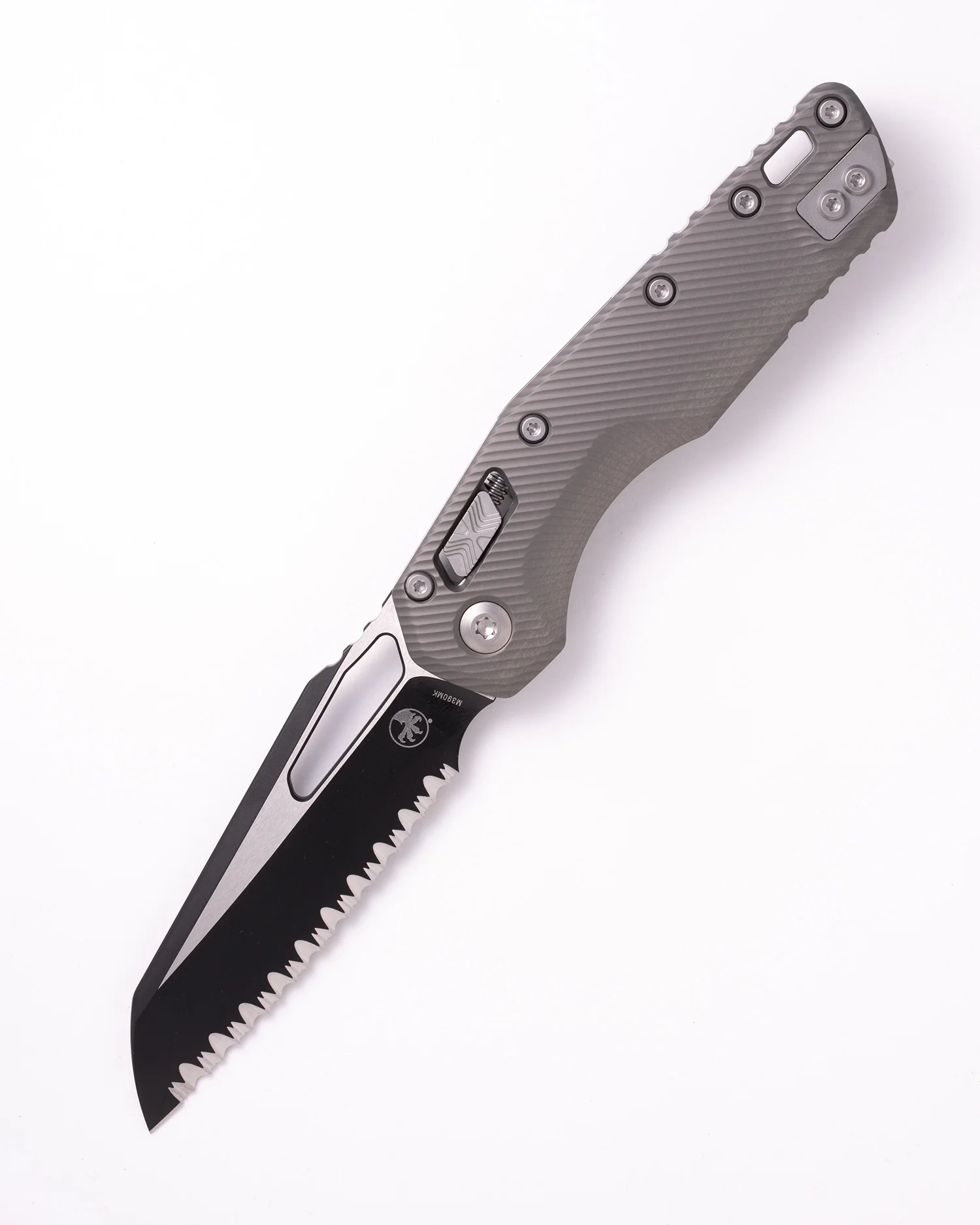 MSI® S/E Black Full Serrate Fluted Aluminum Natural Clear (210-3FLNC)