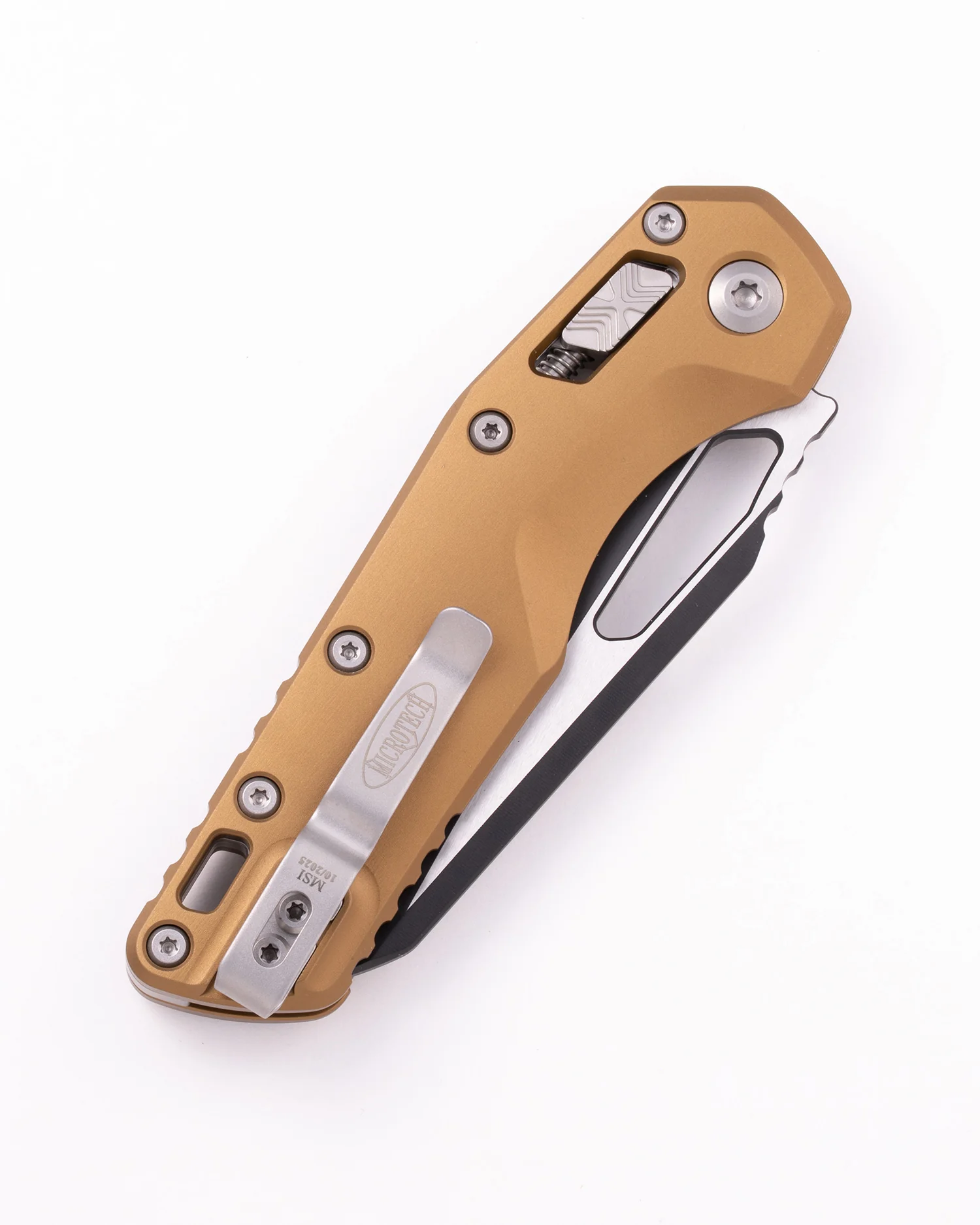 MSI® S/E Black Stonewash Partial Serrate Aluminum Tan (210-2TA) - Image 2