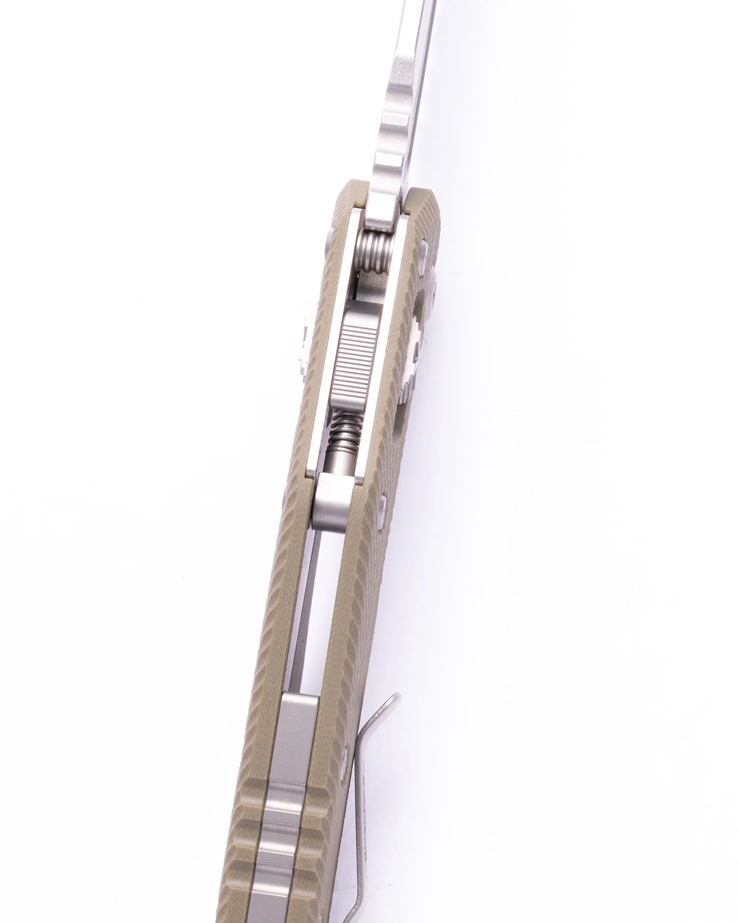 MSI® S/E Fluted G-10 OD Green Stonewash Partial Serrated (210-11FLGTOD) - Image 3