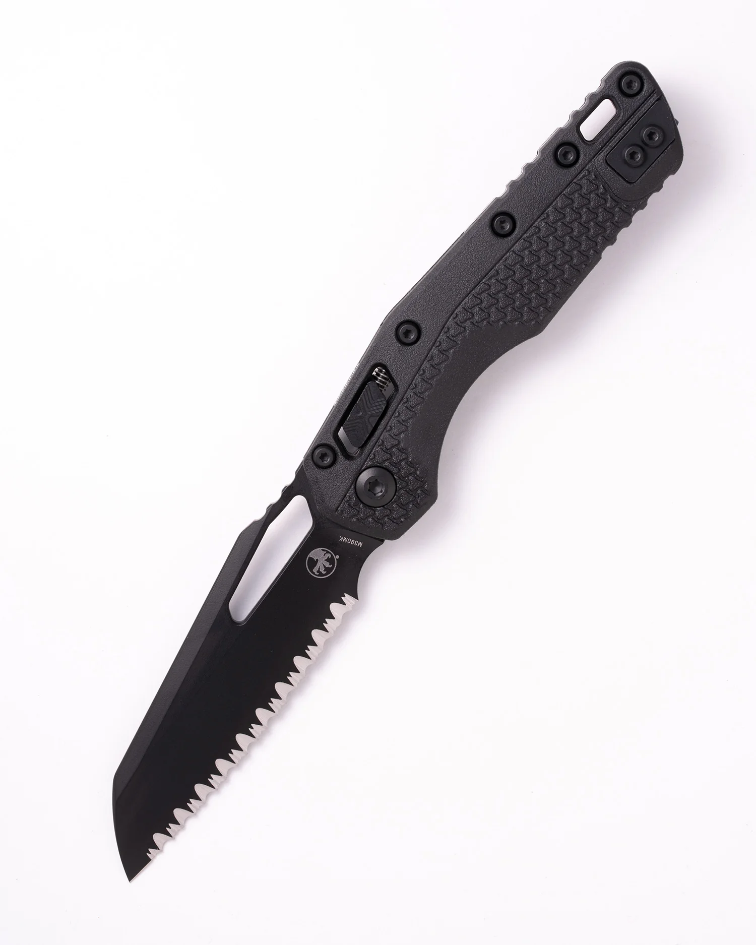 MSI® S/E Full Serrated Tri-Grip Polymer Black Tactical (210T-3TPM)