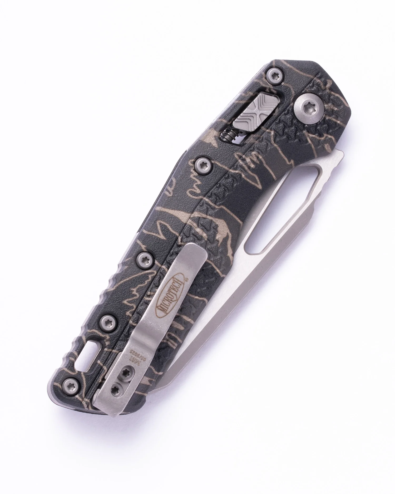 MSI® S/E Tri-Grip Polymer Tiger Stripe Camo Apocalyptic® Full Serrate (210T-12APPMTSC) - Image 2
