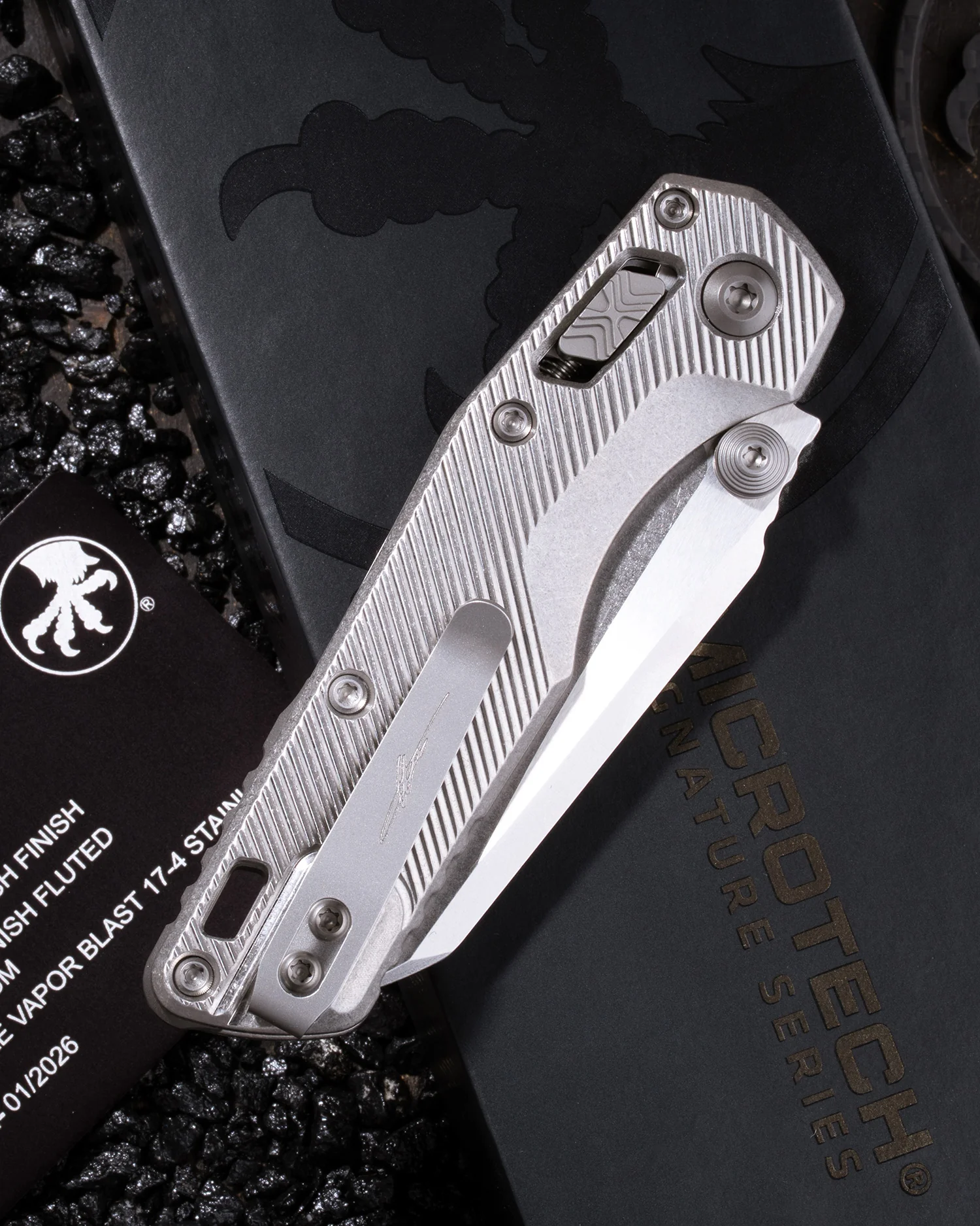 MSI MINI – RAM-LOK MARFIONE SELECT STONEWASH FINISH STONEWASH FINISH FLUTED TITANIUM DOUBLE VAPOR BLAST STAINLESS - Image 2