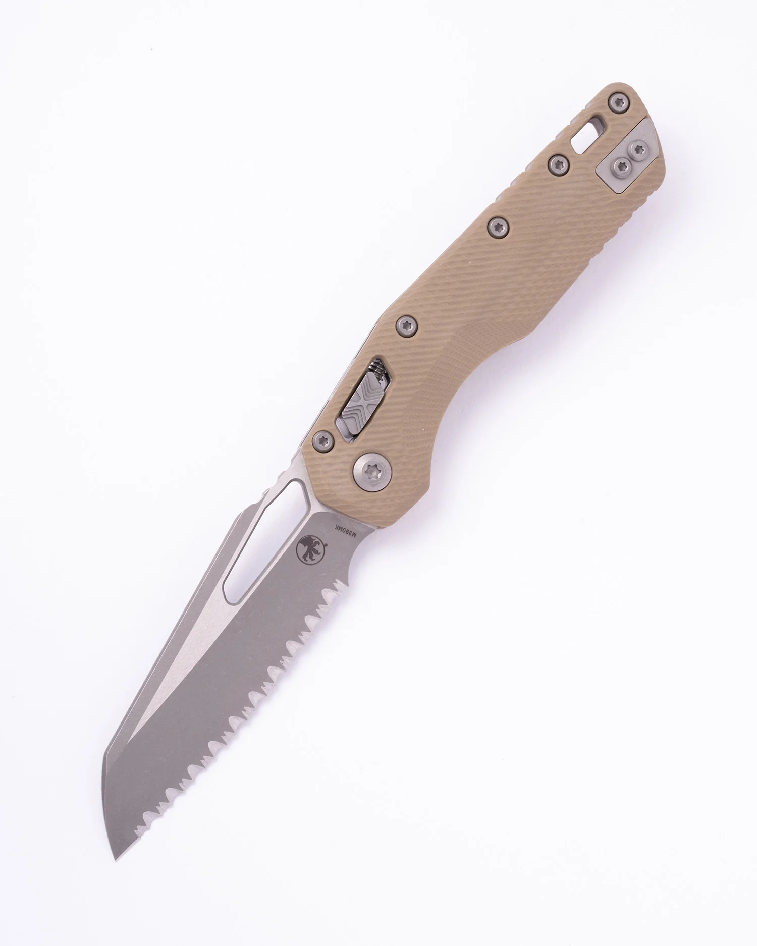 MSI® S/E APOCALYPTIC FULL SERRATE FLUTED G-10 TAN (210-12APFLGTTA)