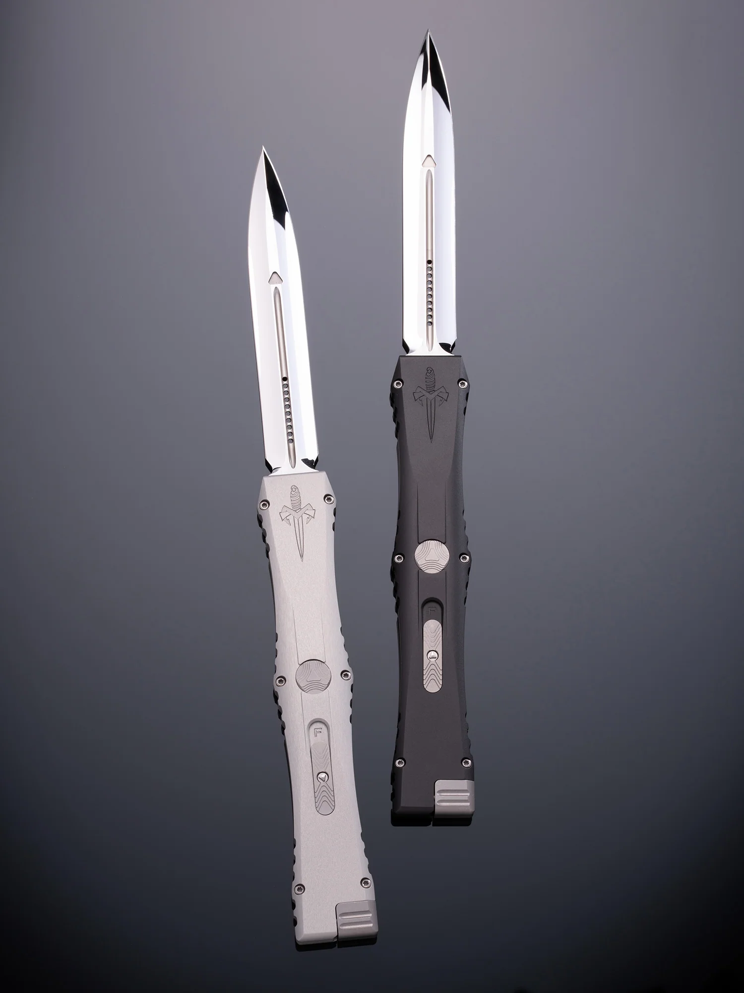 NEMESIS IV MIRROR POLISH NATURAL HARDCOAT ALLOY DOUBLE VAPOR BLAST HARDWARE