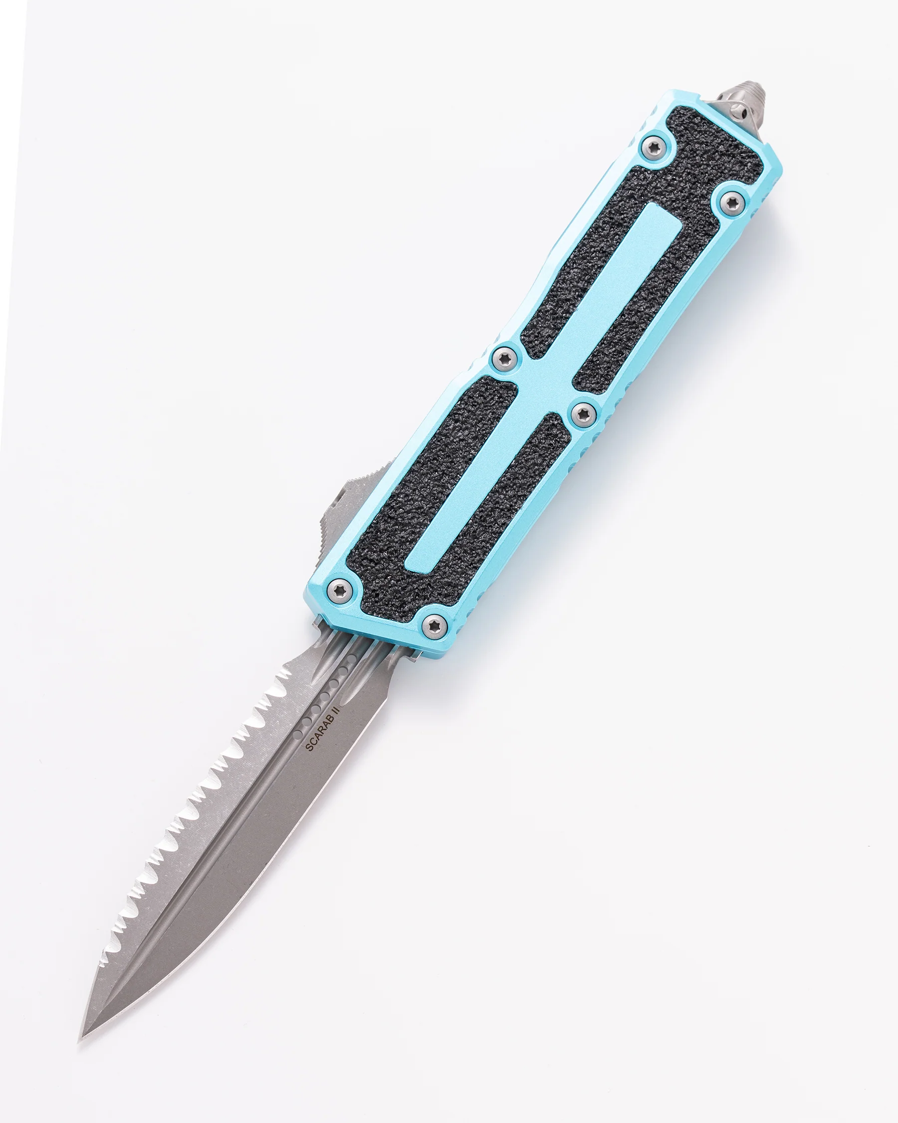 SCARAB II GEN III D/E APOCALYPTIC FULL SERRATE TURQUOISE (1280-12APTQ)