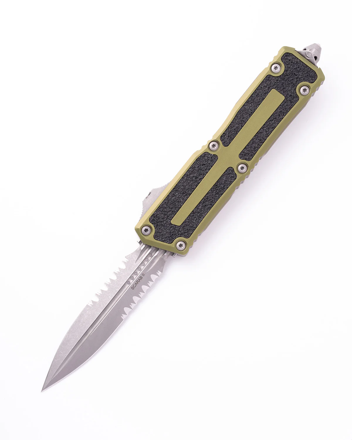 SCARAB II GEN III D/E APOCALYPTIC PART SERRATE OD GREEN (1280-11APOD)
