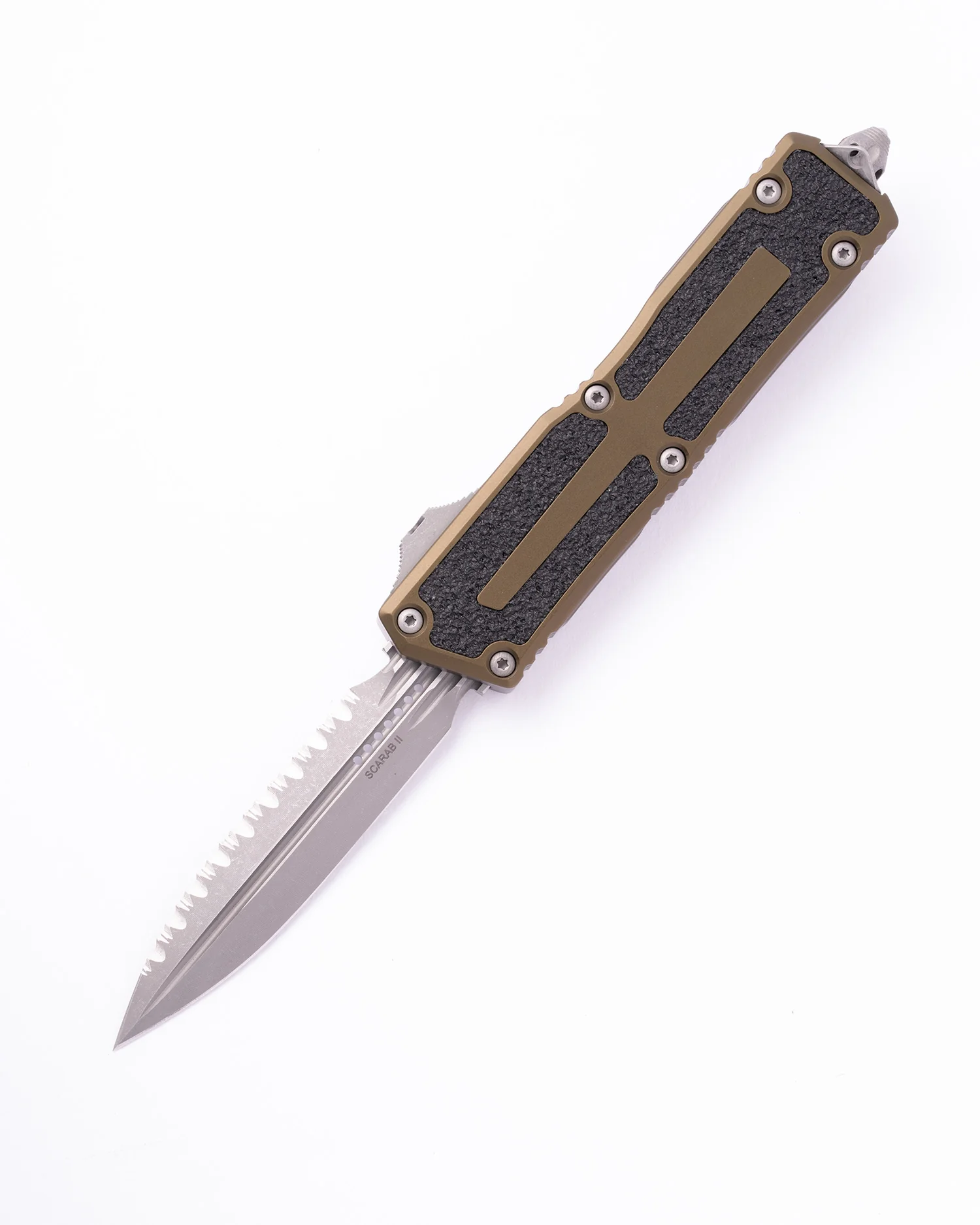 SCARAB II GEN III D/E APOCALYPTIC FULL SERRATE OD GREEN (1280-12APOD)
