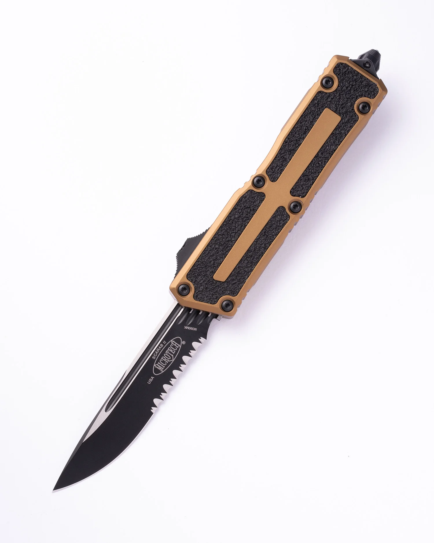 SCARAB II GEN III S/E BLACK PART SERRATE TAN (1278-2TA)