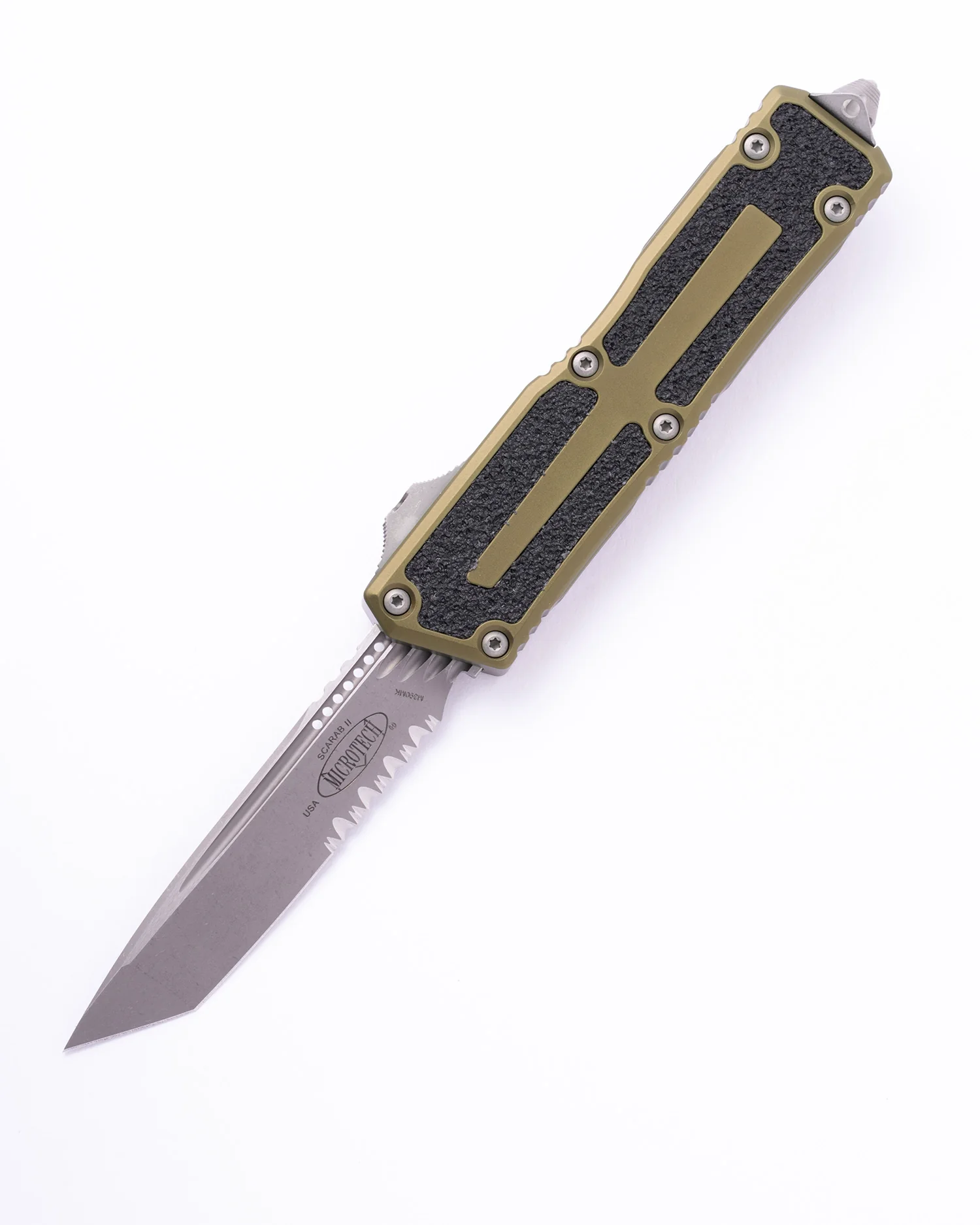 SCARAB II GEN III T/E APOCALYPTIC PART SERRATE OD GREEN (1279-11APOD)
