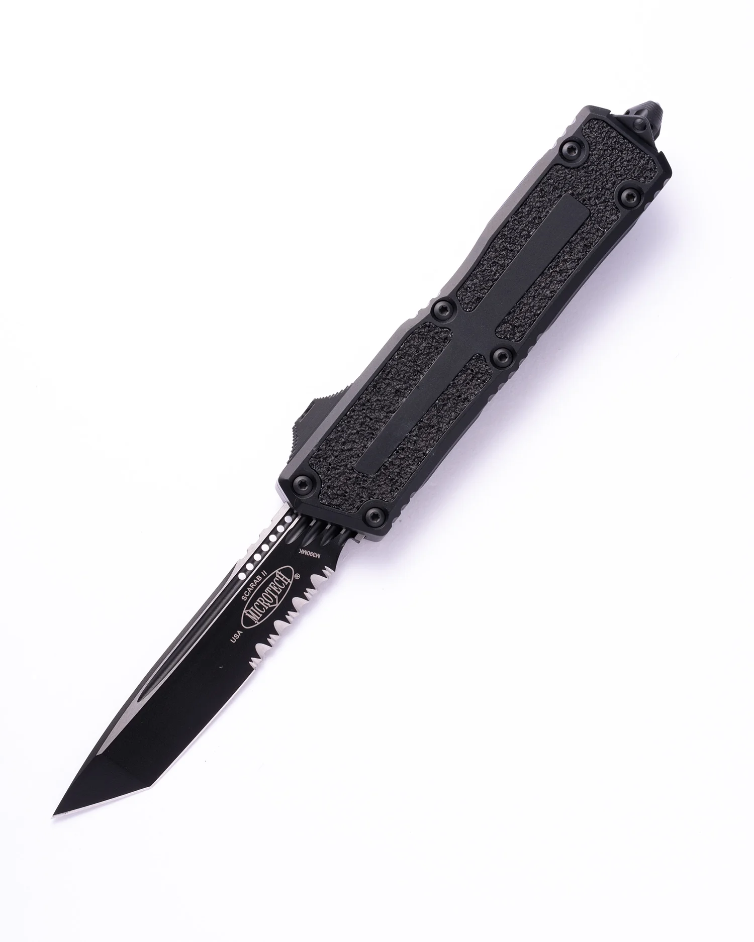 SCARAB II GEN III T/E BLACK PART SERRATE TACTICAL (1279-2T)
