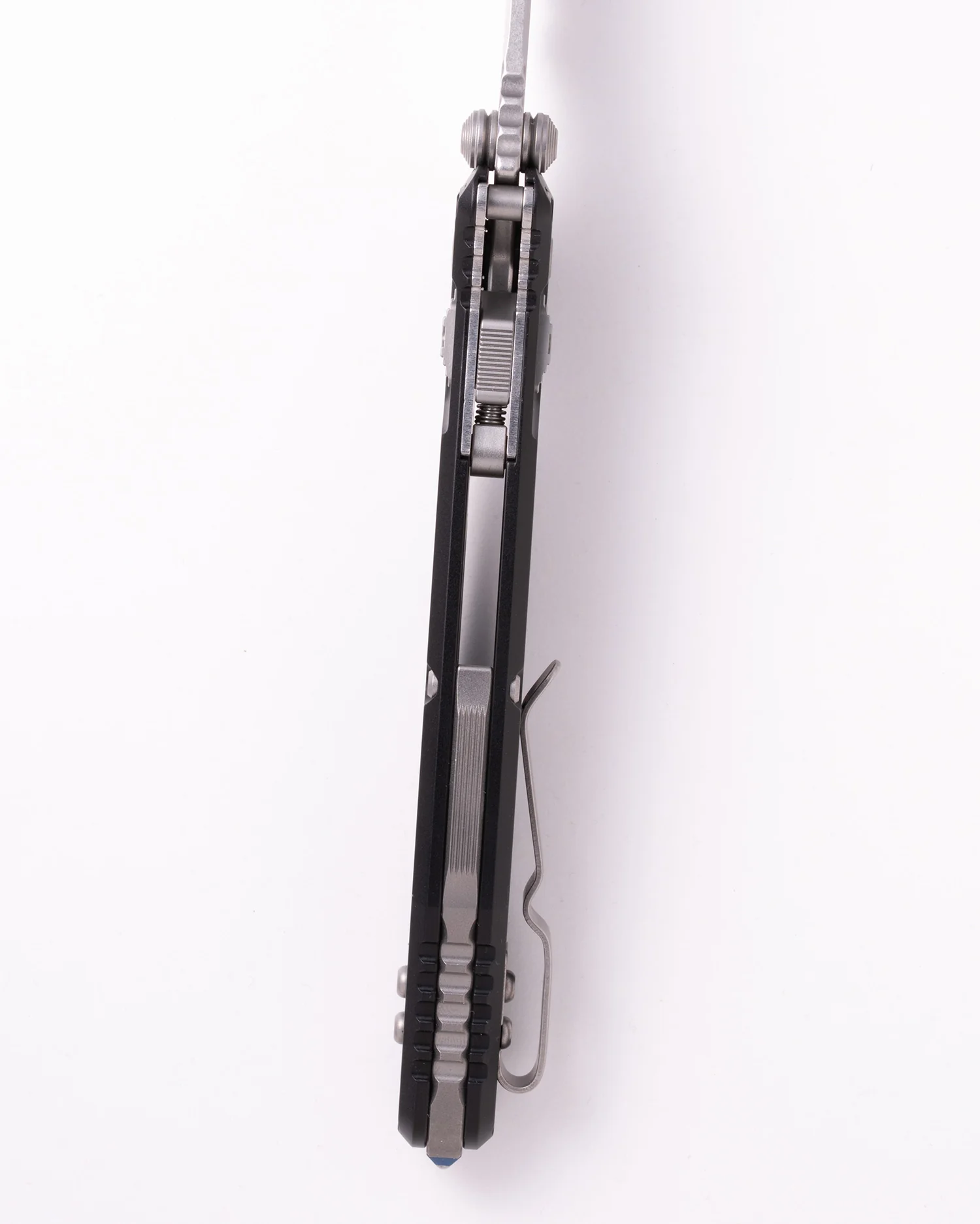 Socom® RAM-LOK™ S/E Stonewash Partial Serrated Frag Aluminum Black (160RL-11FR) - Image 3