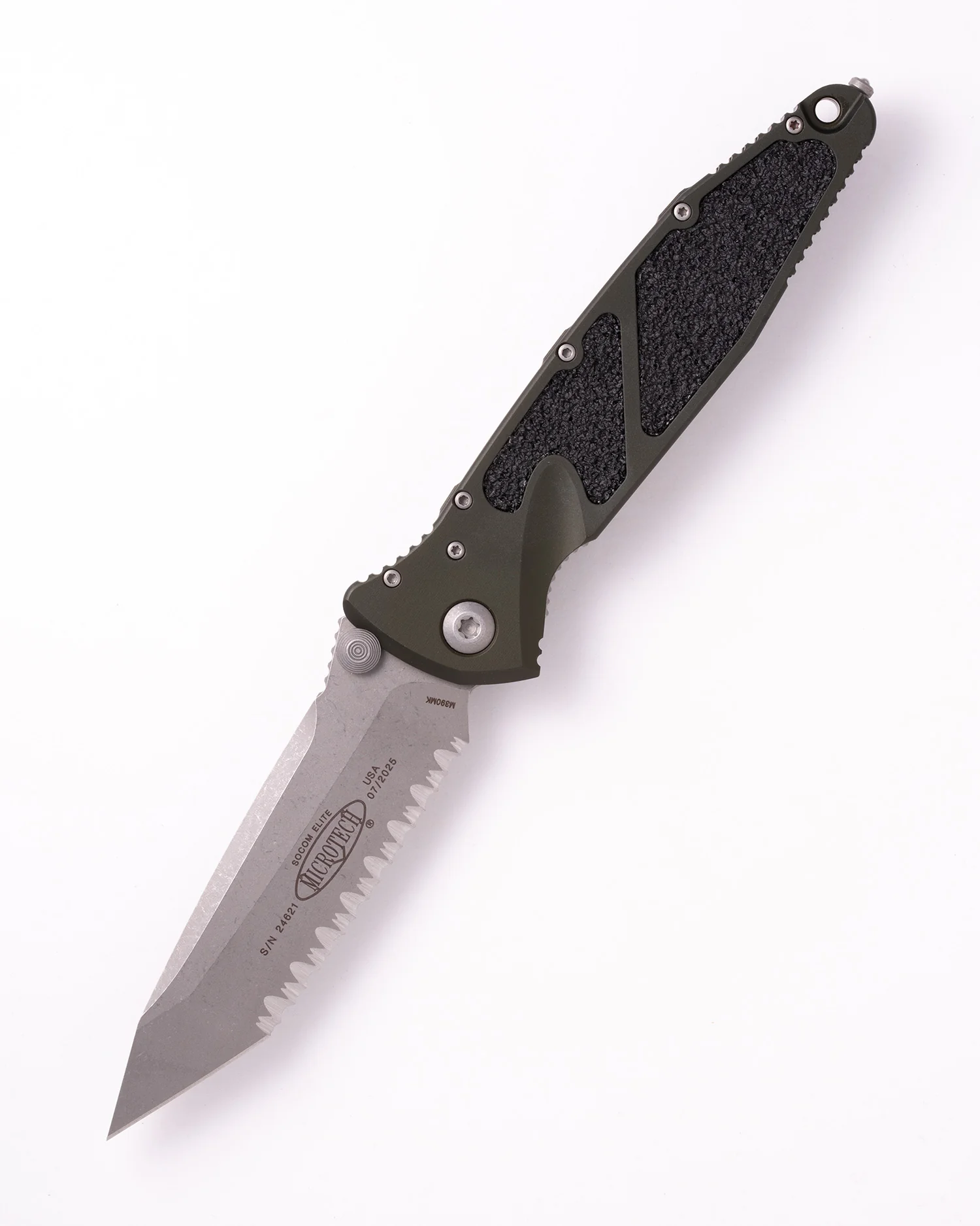 SOCOM® Elite Manual T/E Apocalyptic Full Serrate Woodland (161-12APWL)