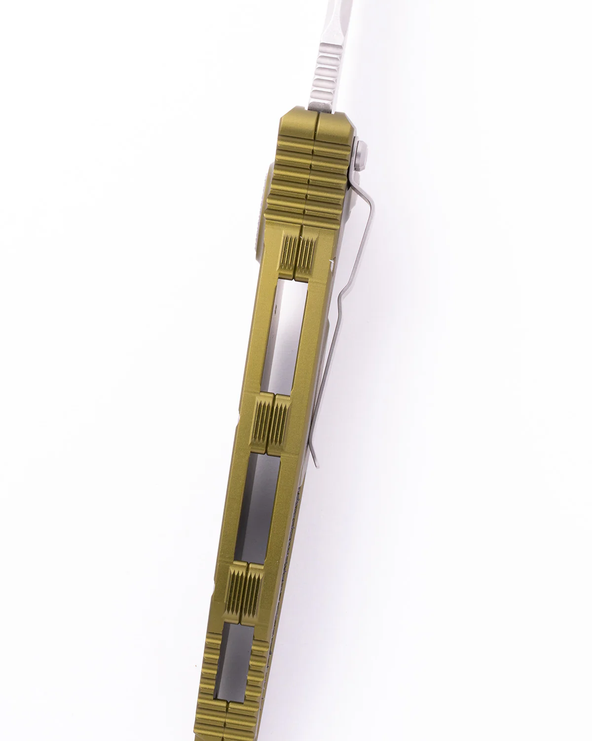 SOCOM Elite Auto S/E Stonewash Partial Serrated OD Green (160A-11OD) - Image 3