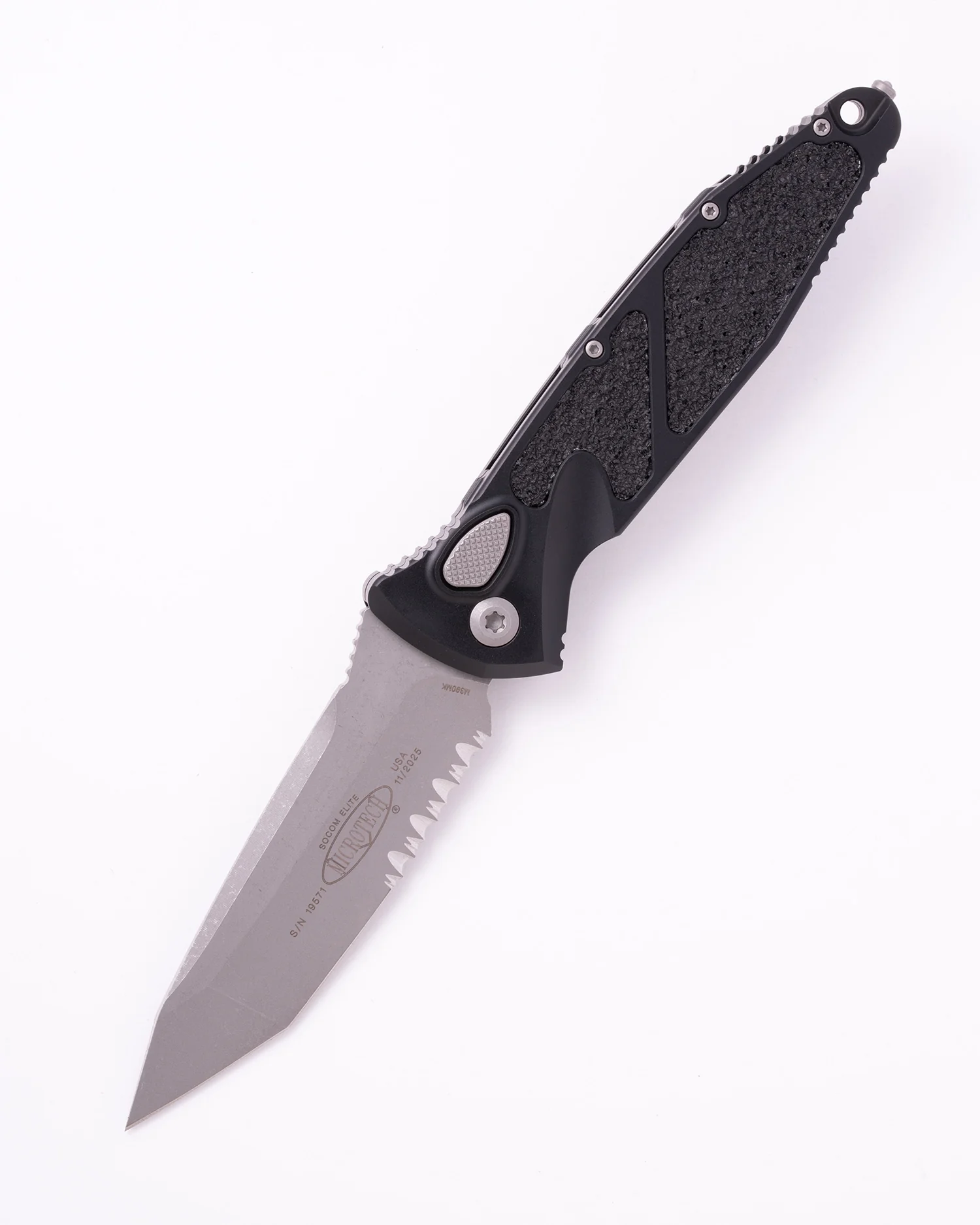 SOCOM ELITE AUTO T/E APOCALYPTIC PART SERRATE BLACK (161A-11AP)
