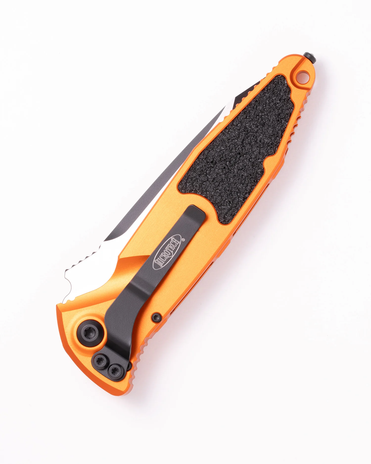 SOCOM ELITE AUTO T/E BLACK FULL SERRATE ORANGE (161A-3OR) - Image 2