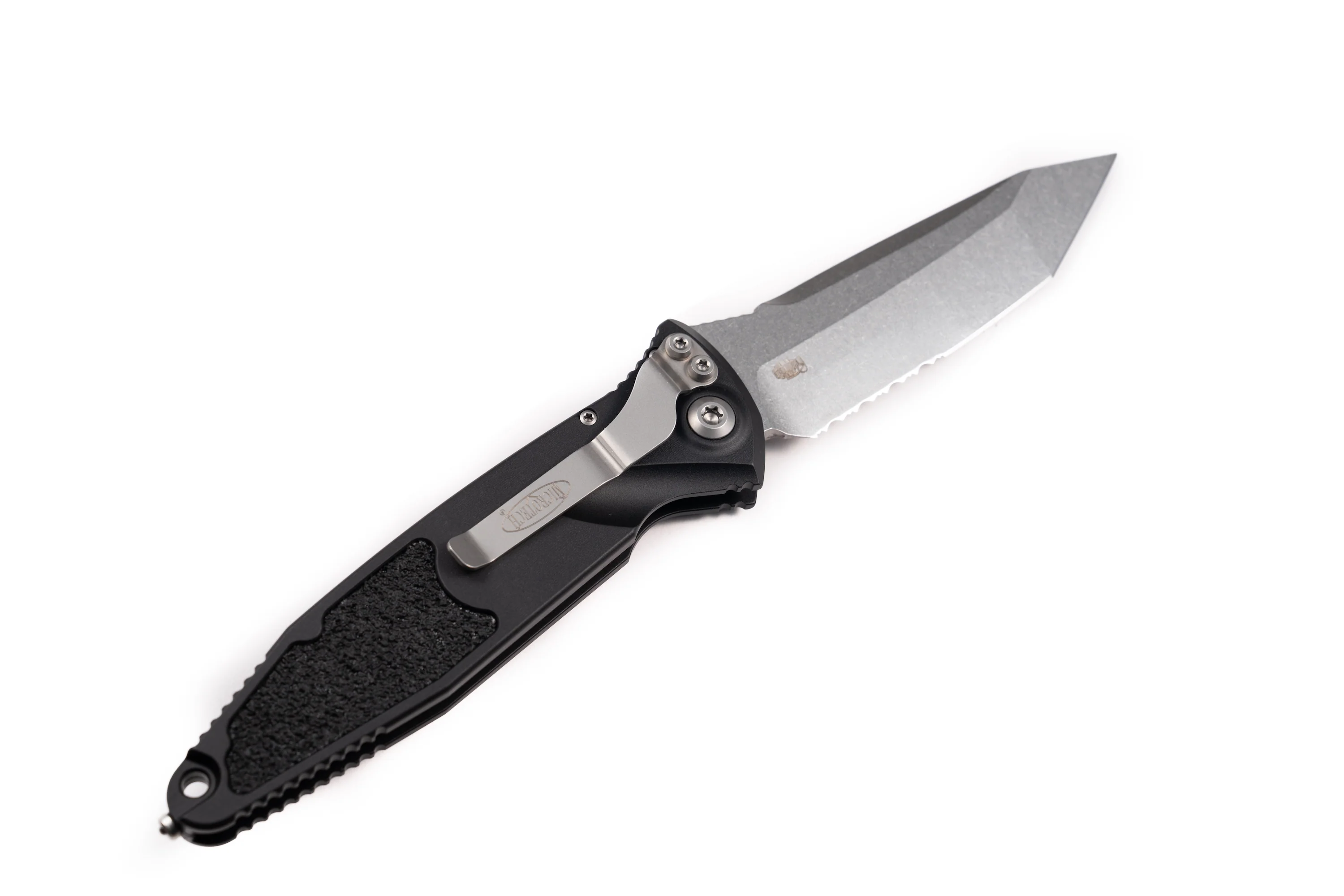 SOCOM Elite Auto T/E Stonewash Partial Serrated (161A-11) - Image 2