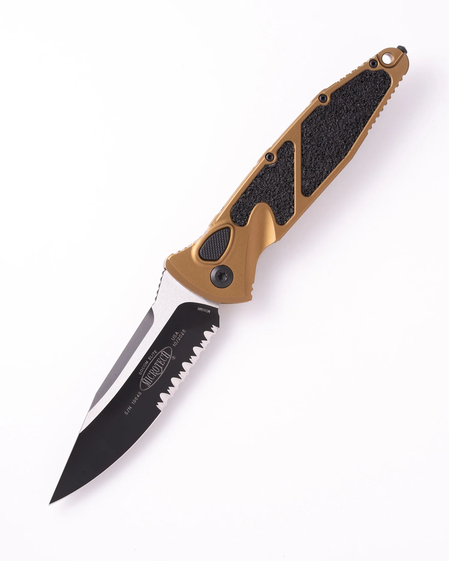 SOCOM ELITE S/E AUTO PARTIAL SERRATE TAN (160A-2TA)