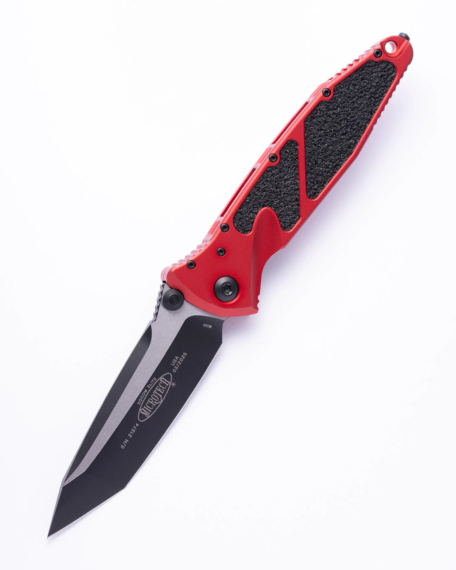 SOCOM ELITE T/E-M BLACK STANDARD RED (161-1RD)