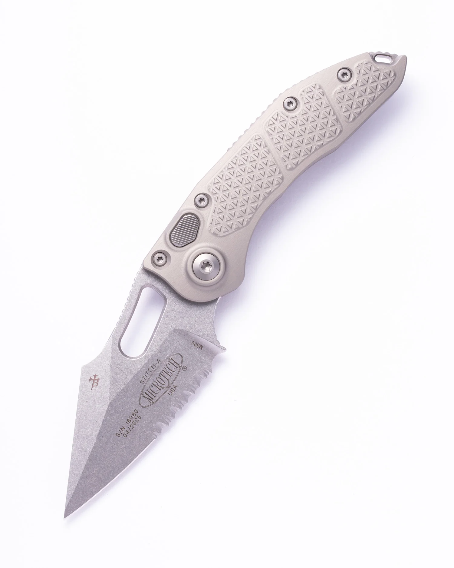 STITCH AUTO S/E STONEWASH PART SERRATE NATURAL CLEAR (169-11NC)